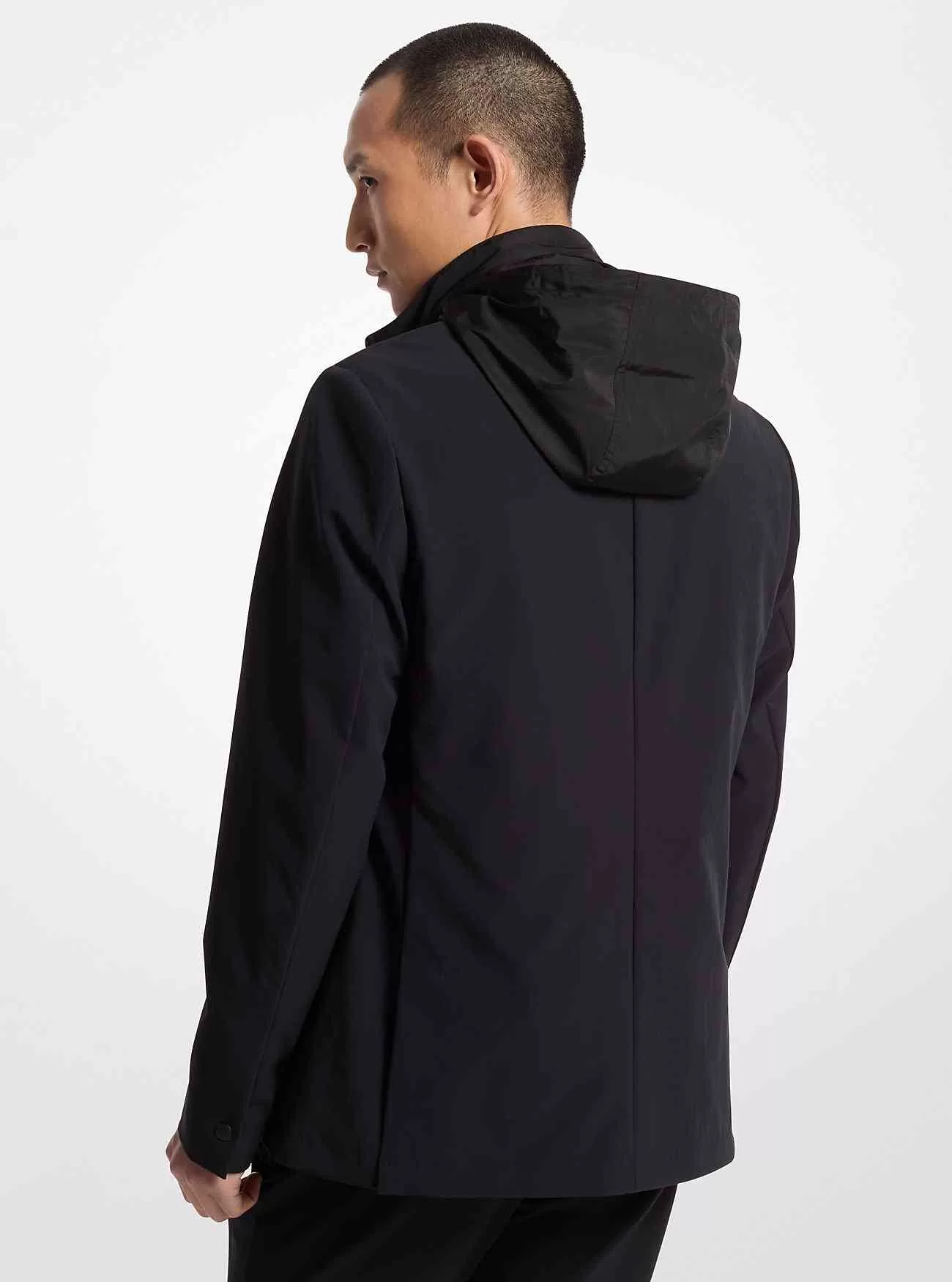 2-i-1 Mixed-Media Blazer