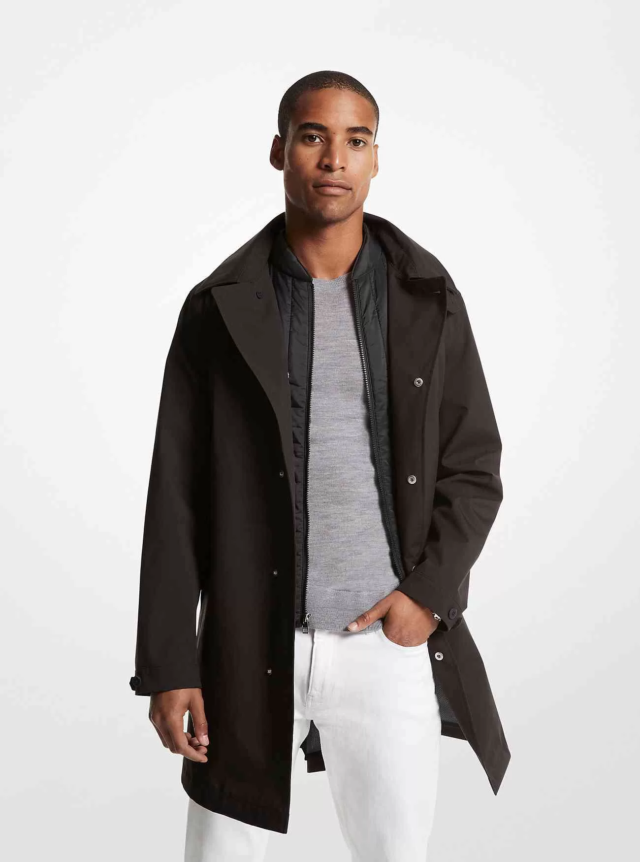 3-i-1 Mackintosh Woven Coat