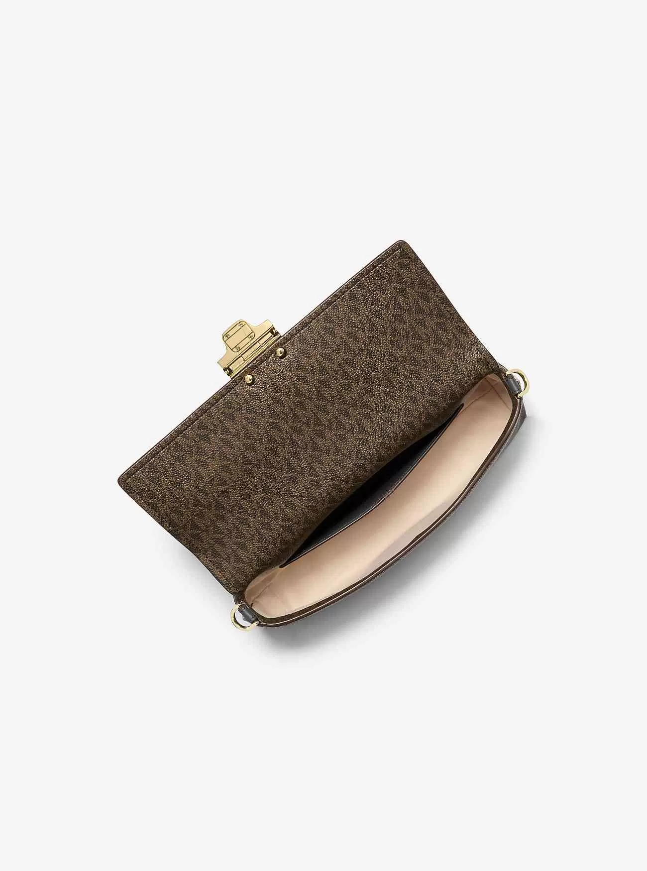 Addie Medium Signature Logotyp Convertible Axelväska