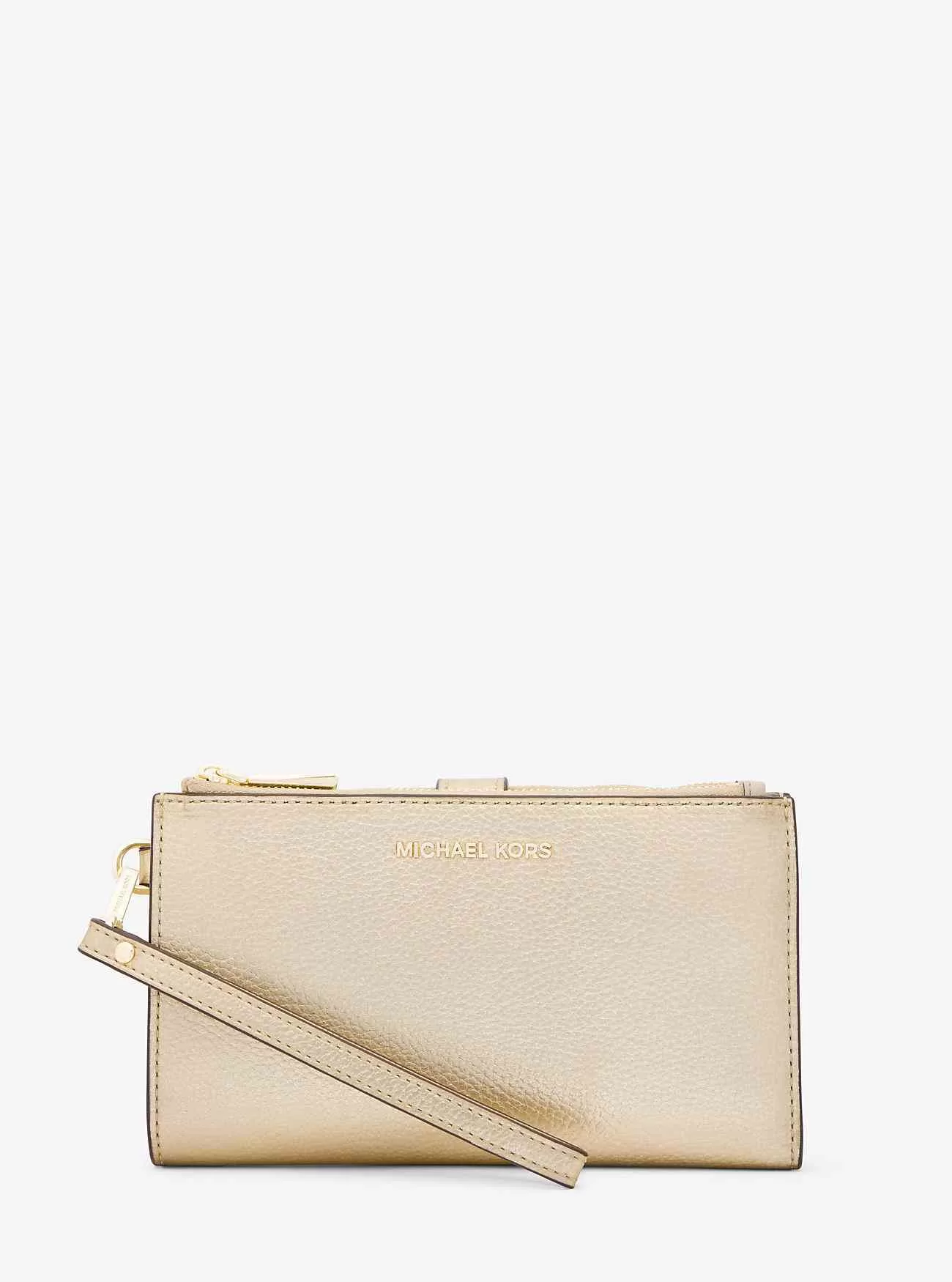 Adele Smartphone plånbok i metalliskt läder