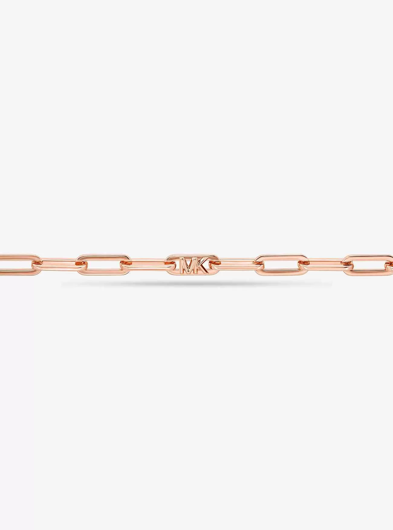 Ädelmetallpläterad Sterling Silver Chain-Link Armband