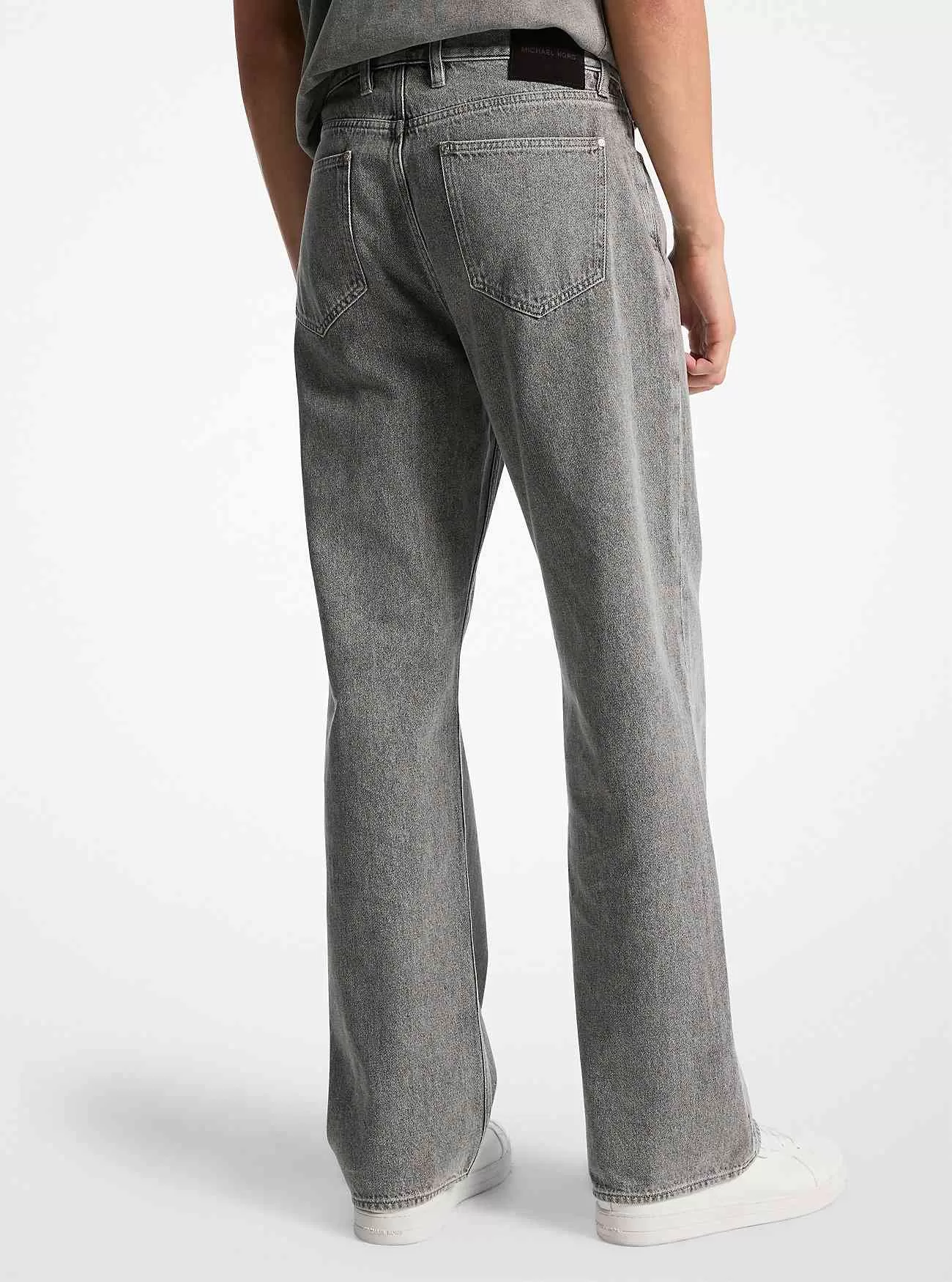 Arden Relaxed-Fit Washed Denim Jeans