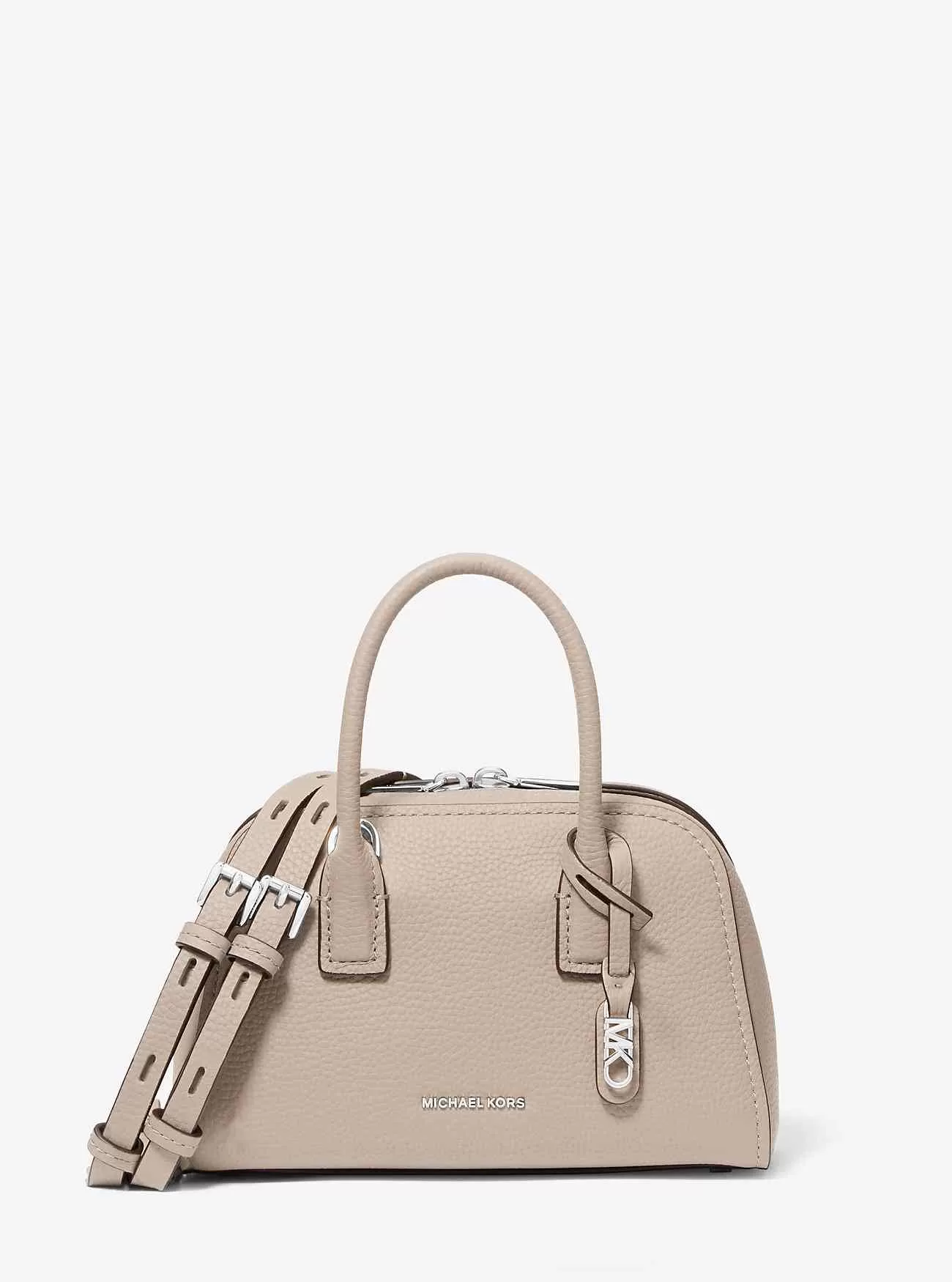 Ashton Extra-Small Pebbled Leather Convertible Crossbody-väska