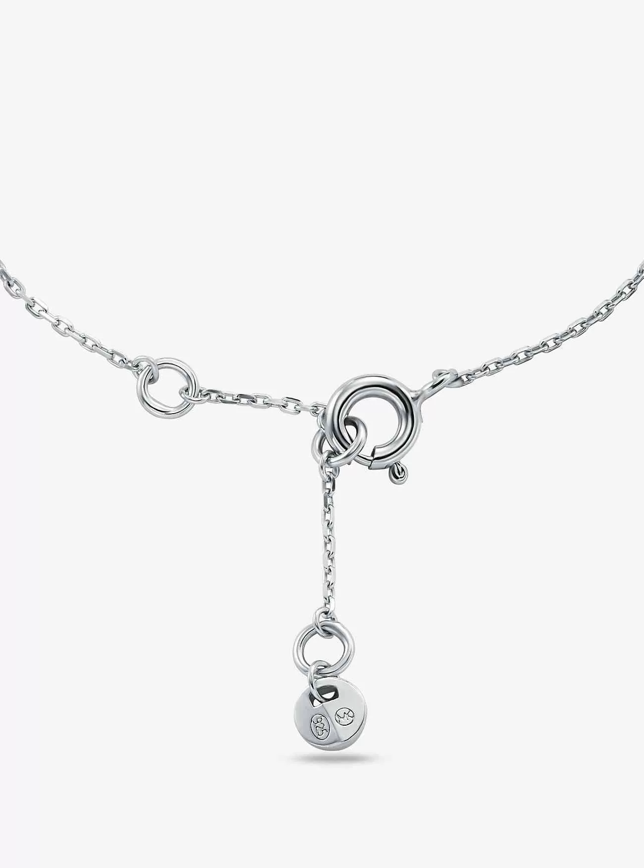 Astor Link ädelmetallpläterad Sterling Silver Pavé-armband