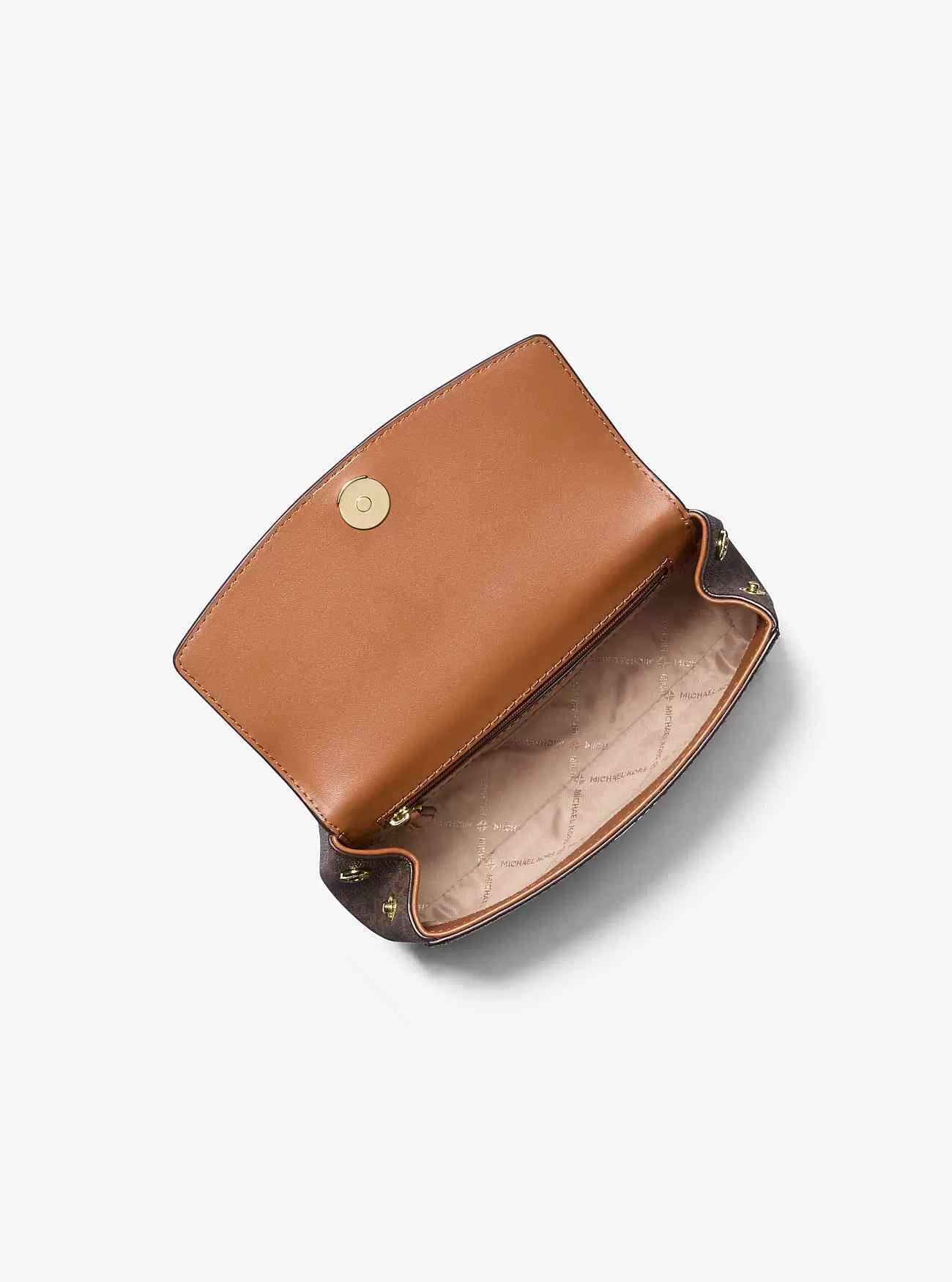 Ava Extra-Small Signature Crossbody-väska med logotyp