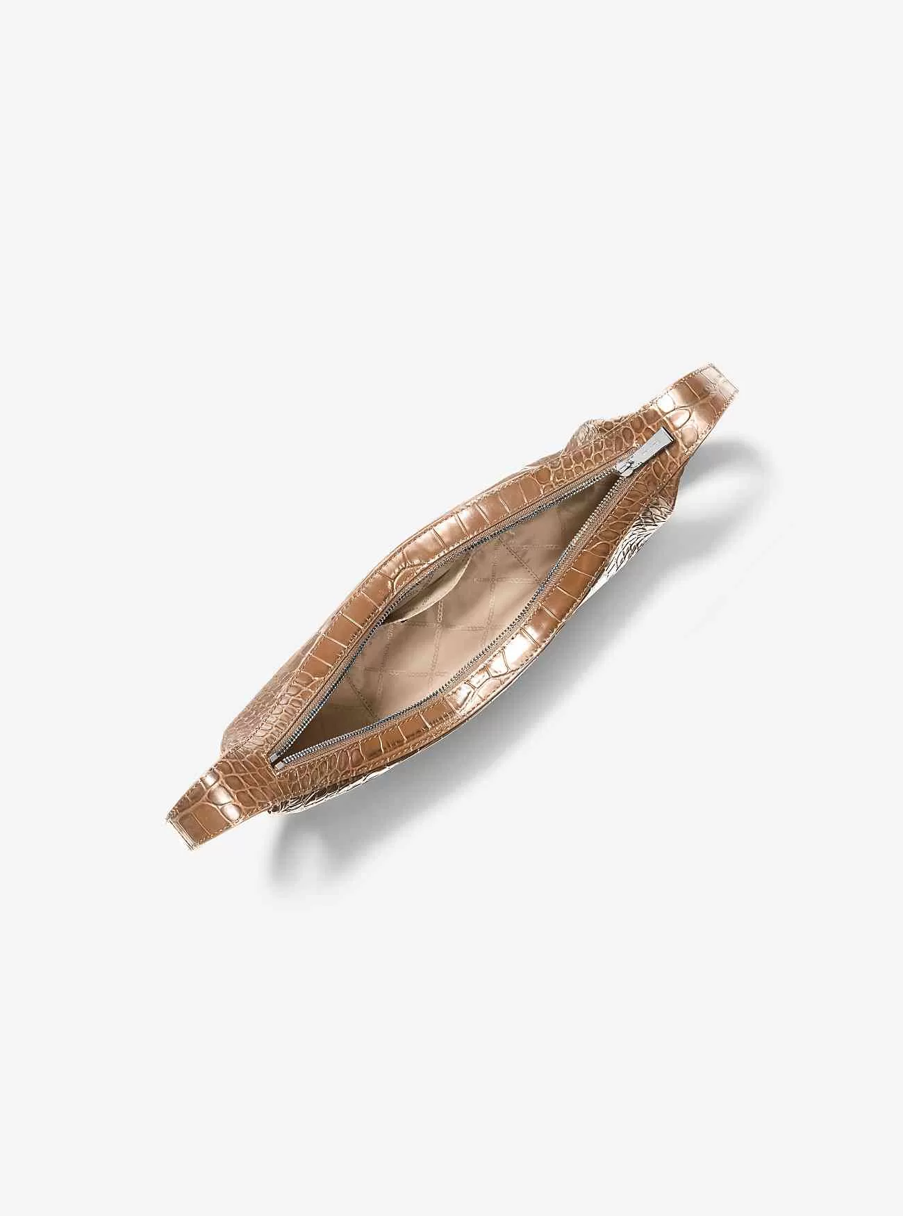 Avra Medium Crocodile Präglat Läder Crossbody-väska