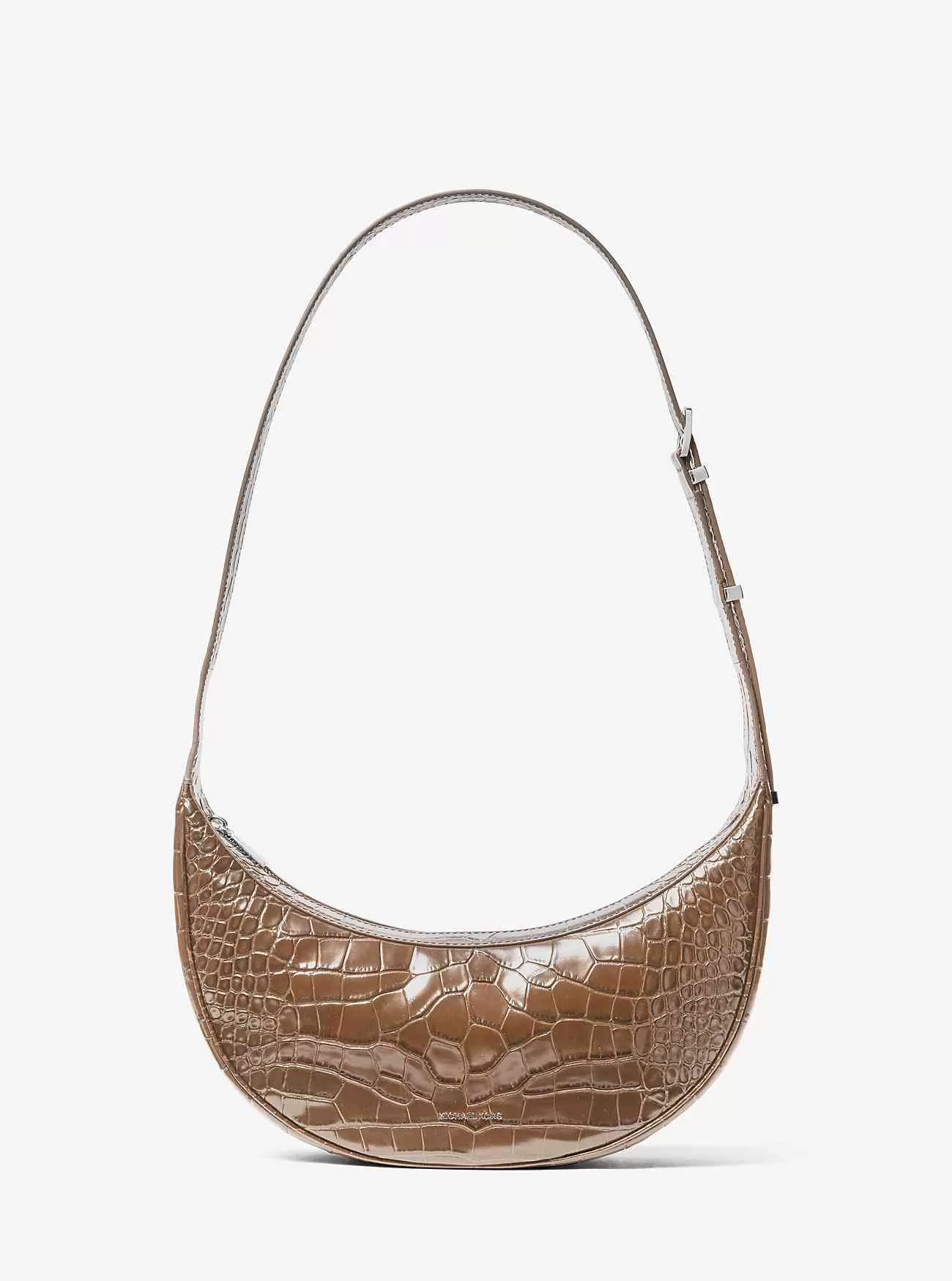 Avra Medium Crocodile Präglat Läder Crossbody-väska