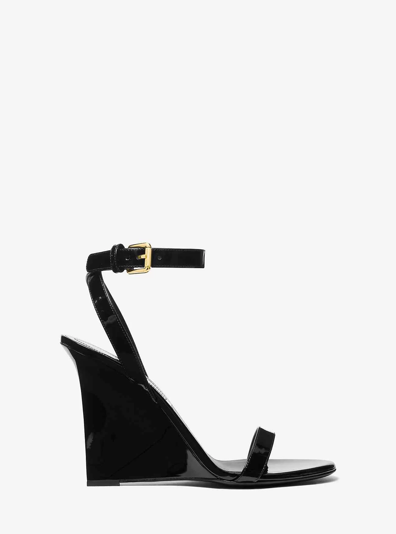 Claudia Lackläder Wedge Sandal
