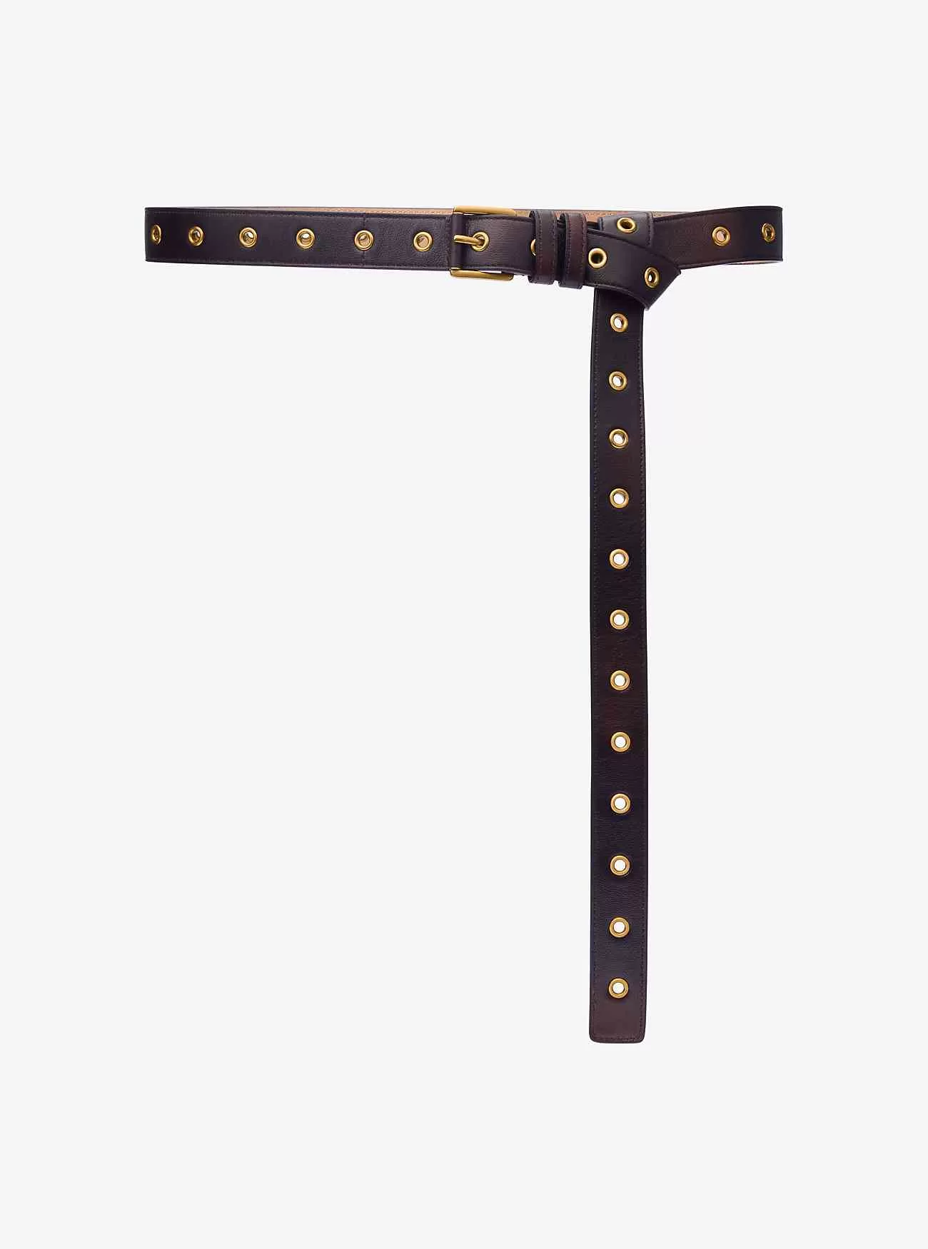 Colby Grommeted polerat läderbälte Colby Grommeted polerat läderbälte