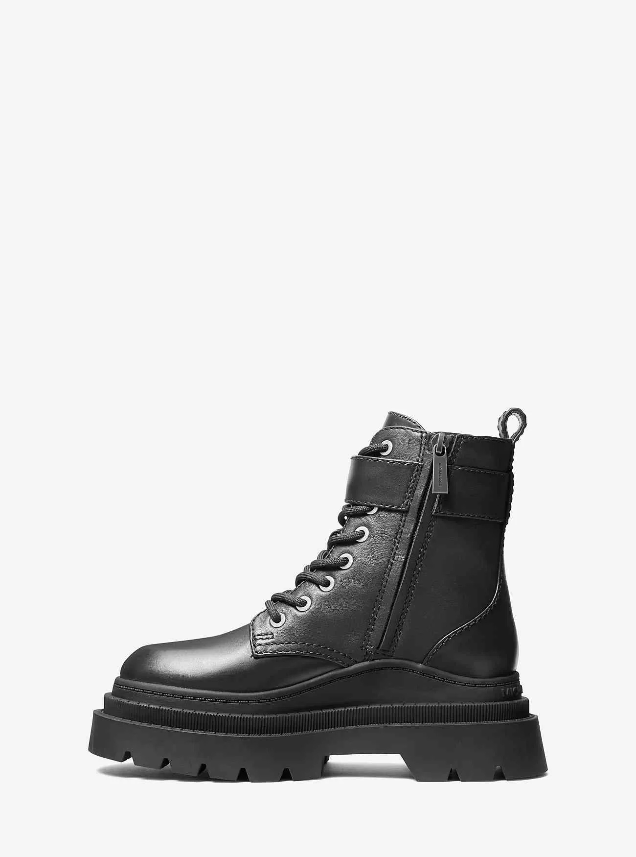 Colby Läder Combat Boot Colby Läder Combat Boot