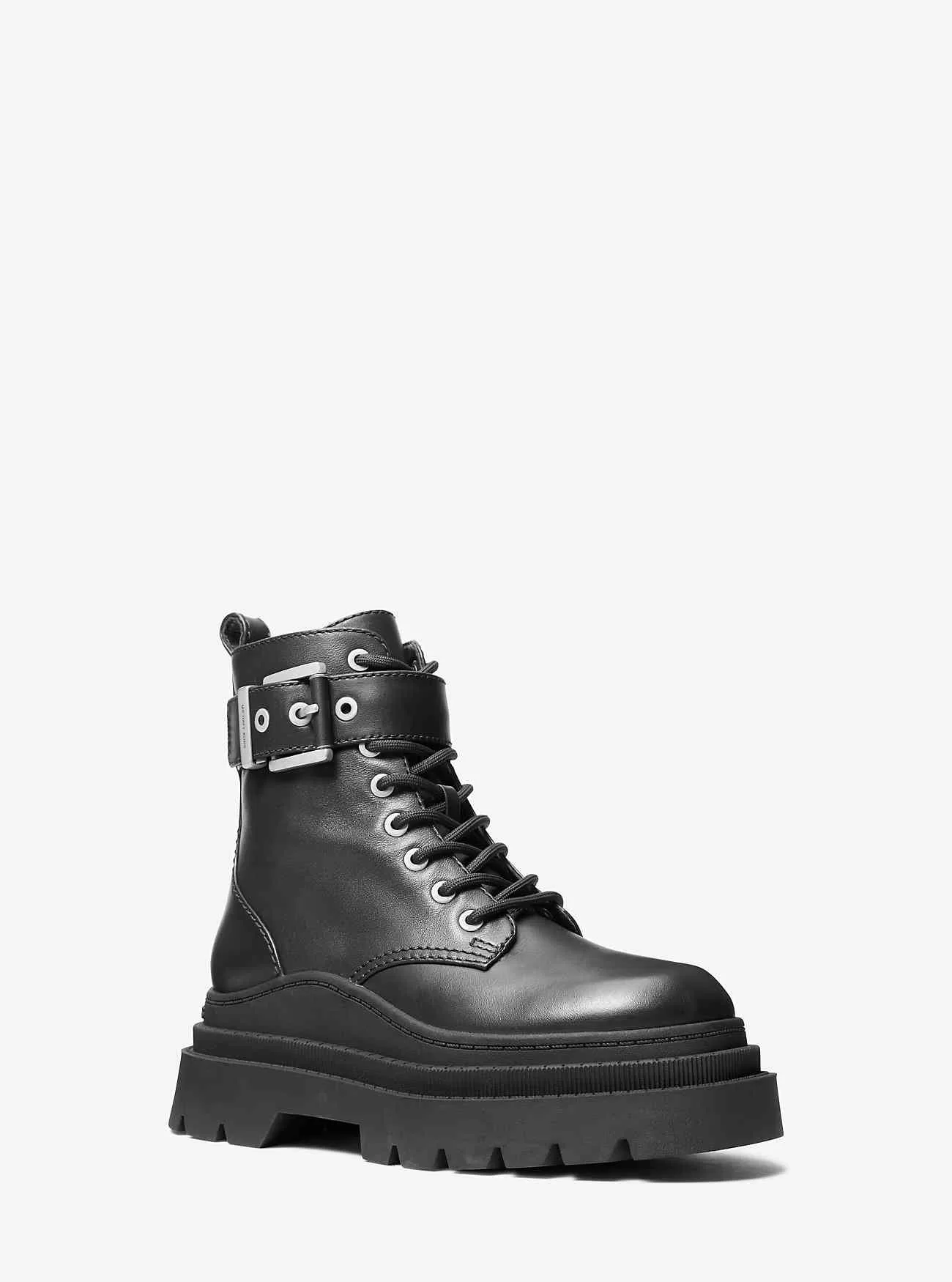 Colby Läder Combat Boot