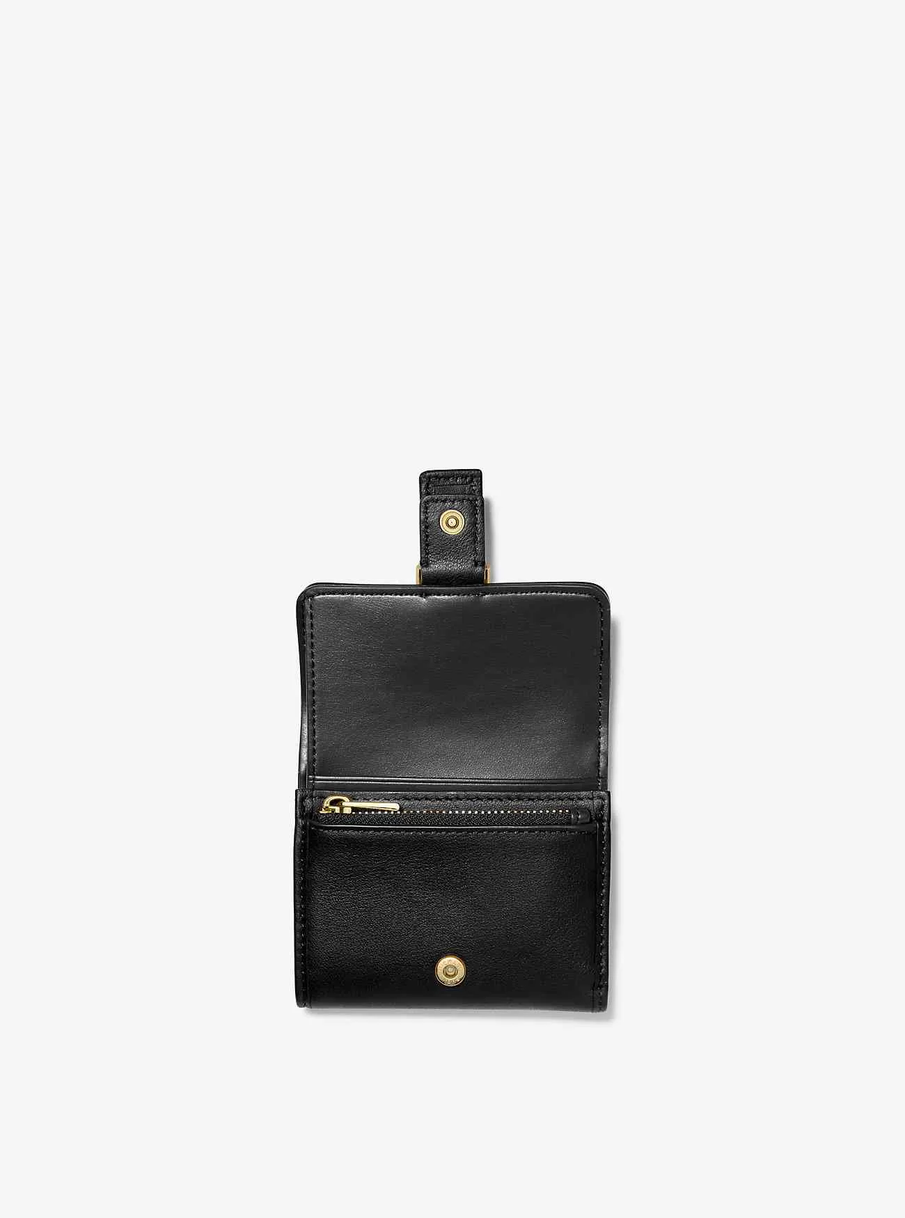 Colby liten trippelvikt plånbok i läder