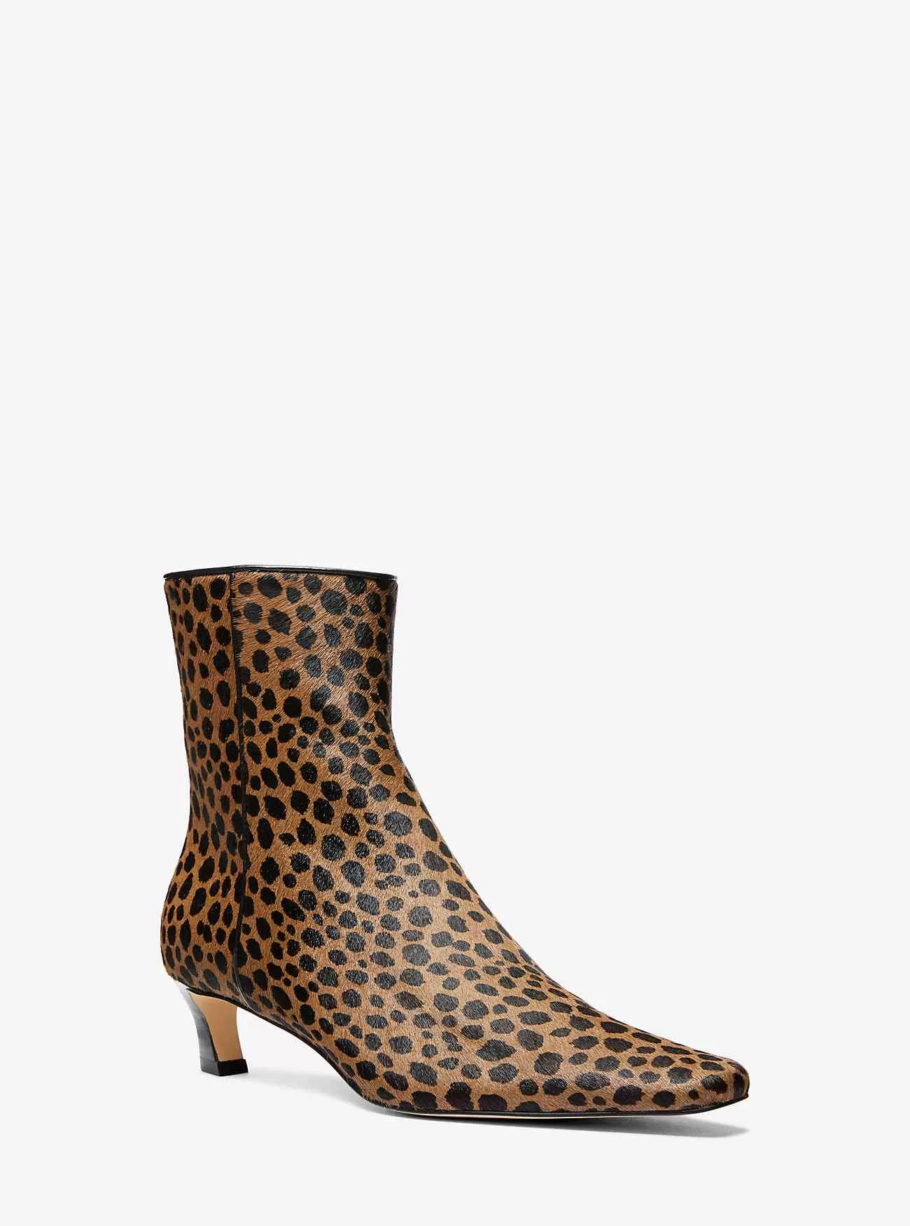 Cosmo Cheetah Print kalvhårsstövel
