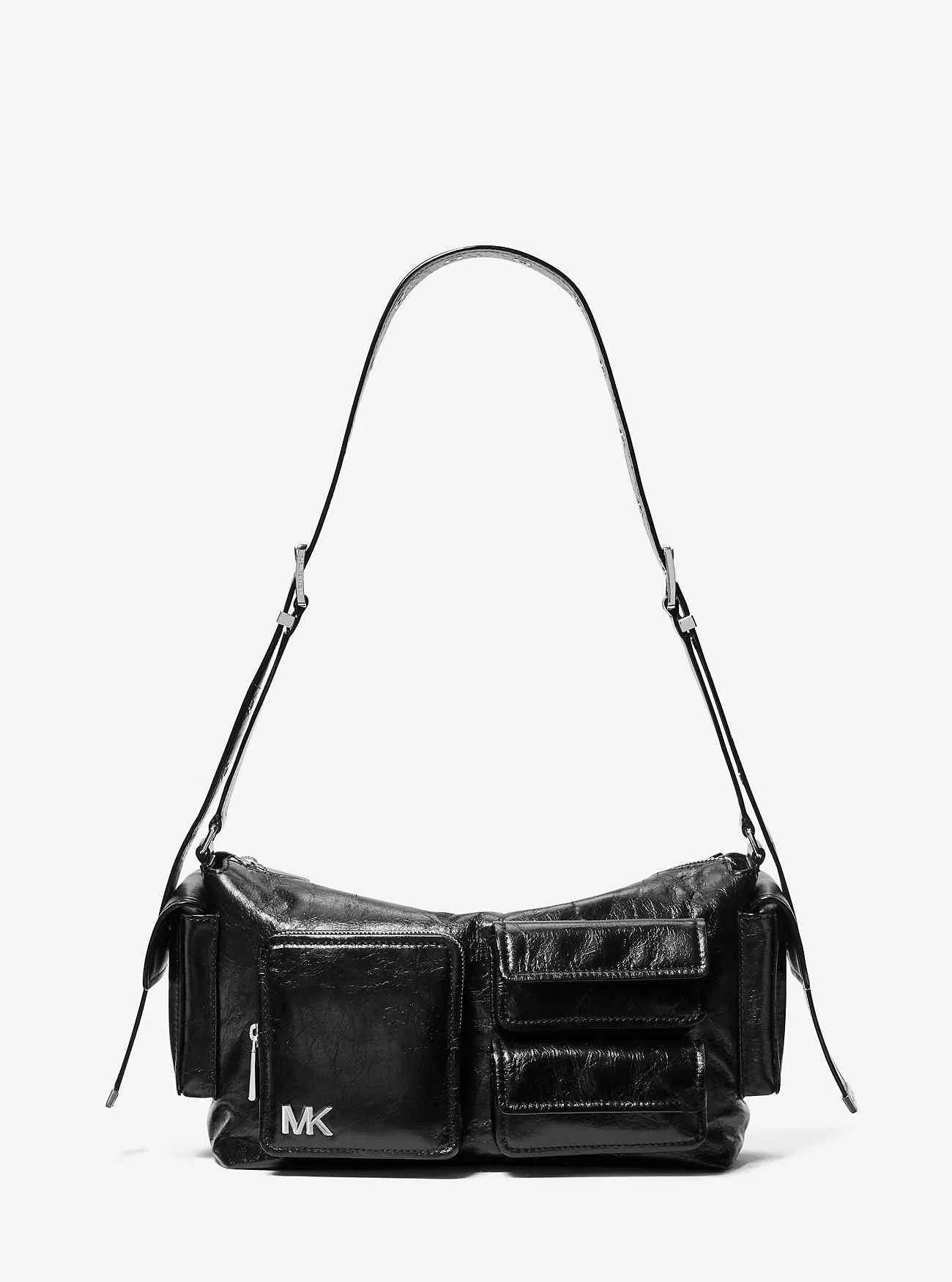 Dakota Large Crinkled Läder Axelväska