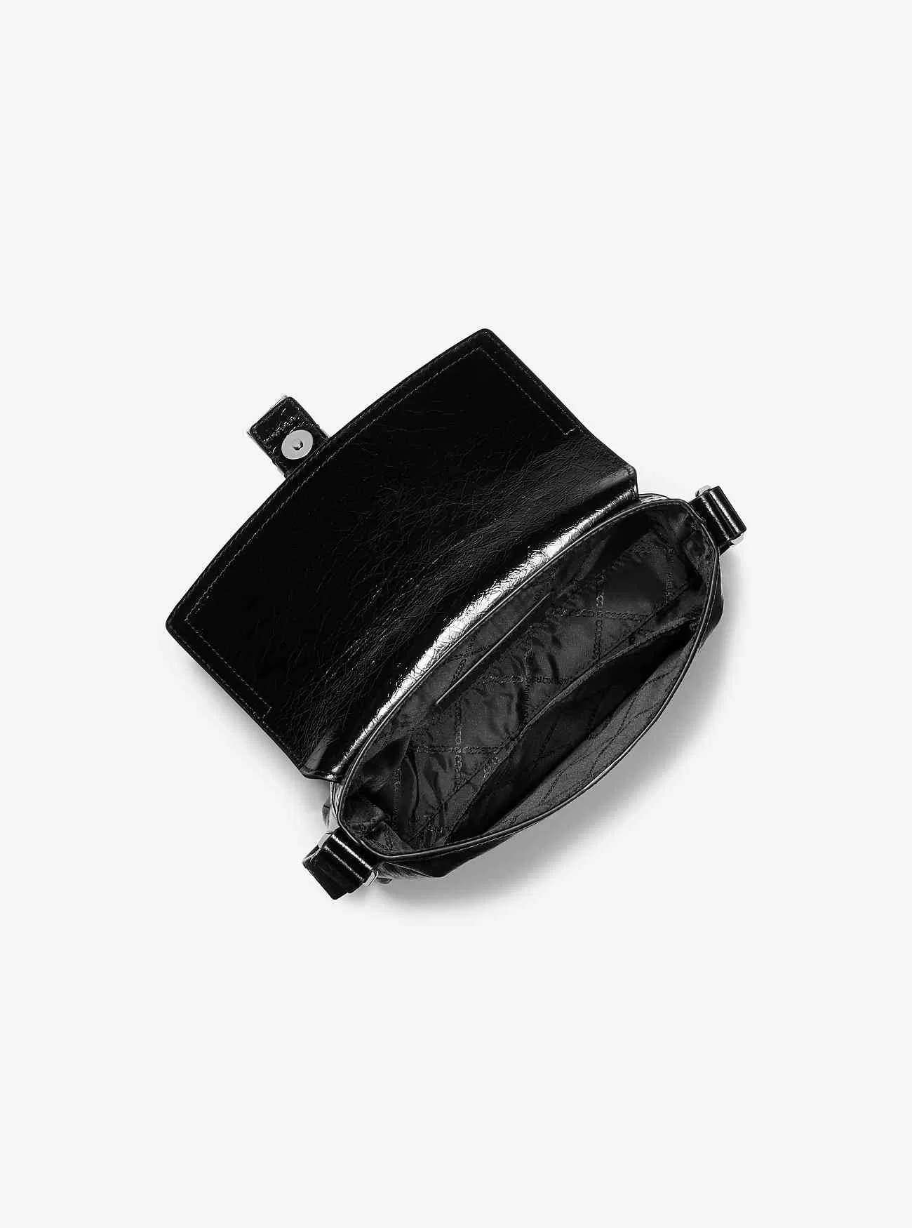 Darrington Mini Crackled Läder Crossbody-väska