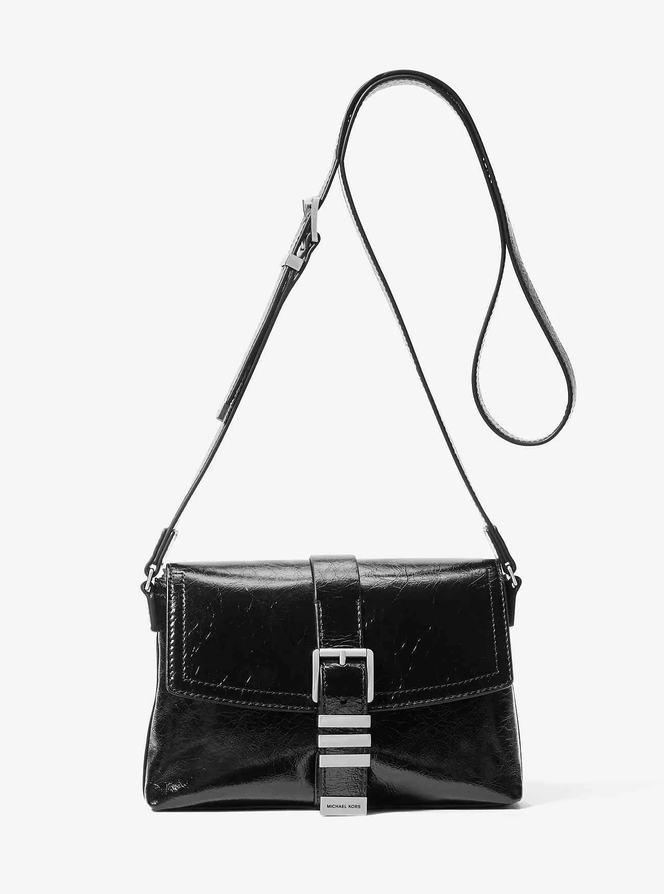 Darrington Mini Crackled Läder Crossbody-väska