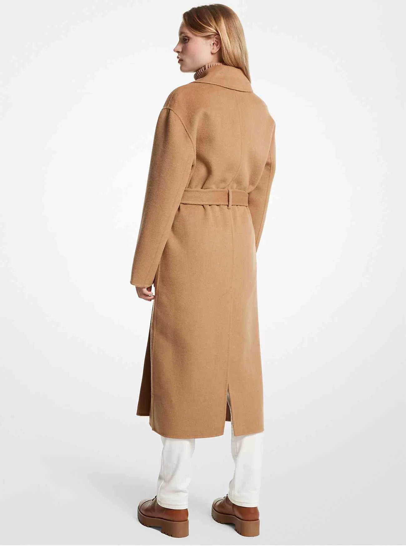 Double Face Wool Blend Coat