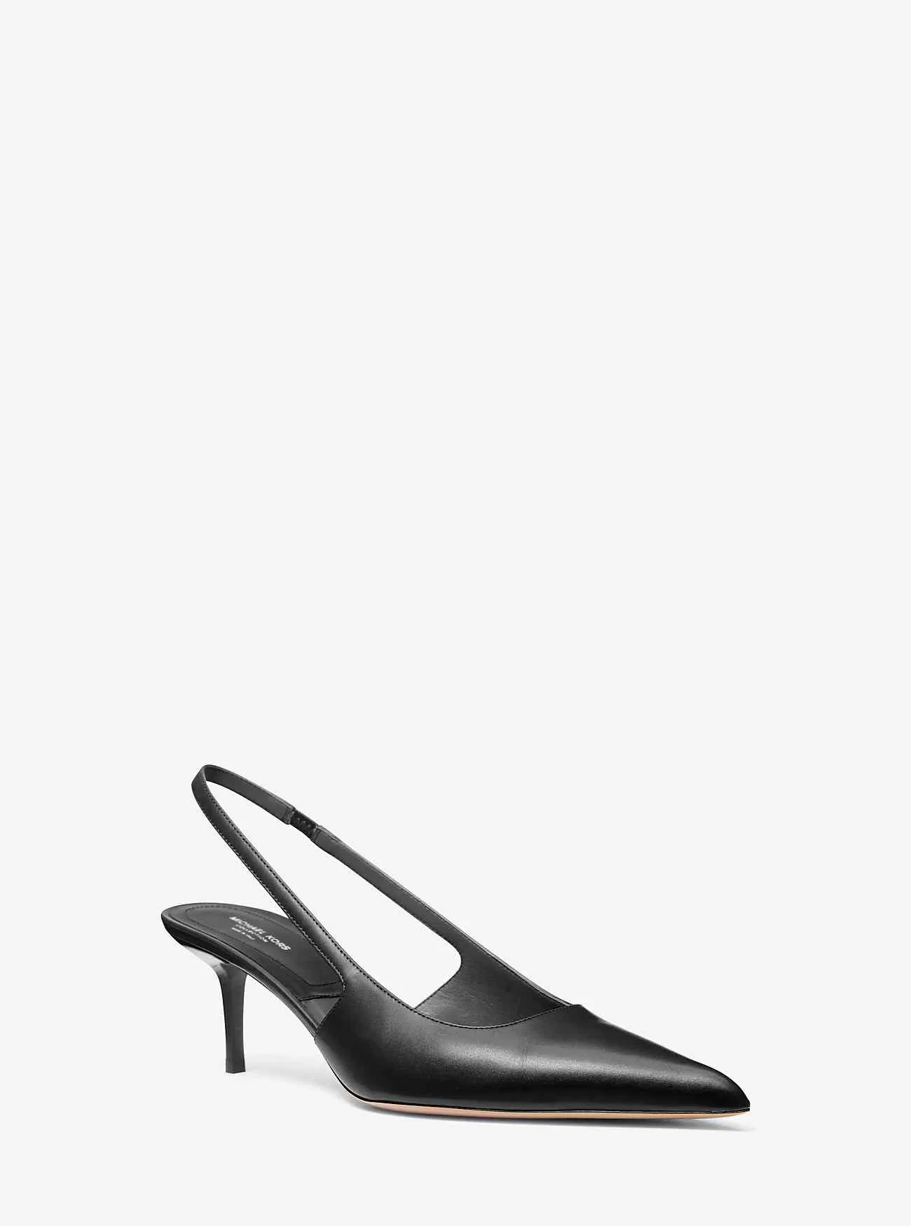 Emma Läder Slingback Pump