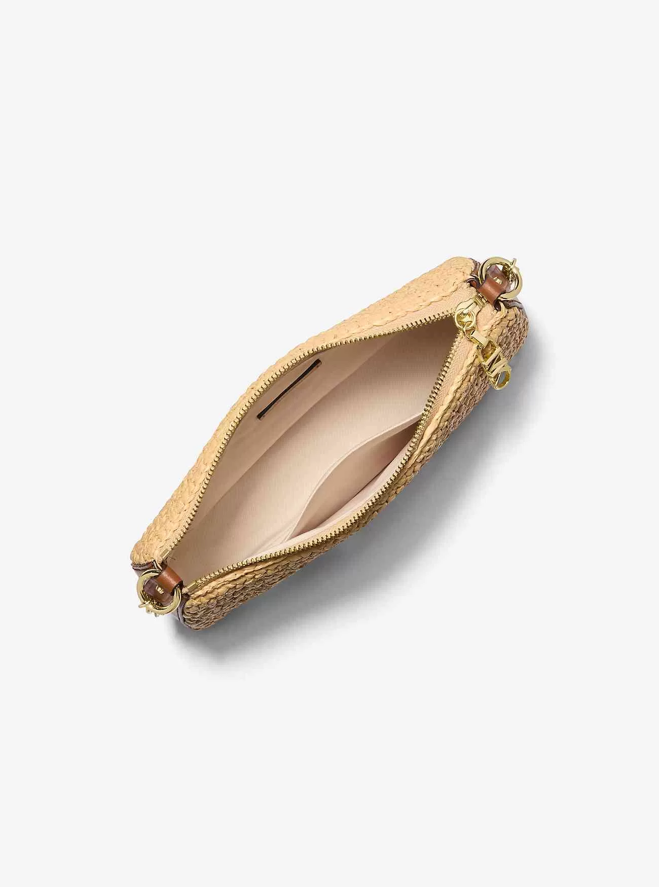 Empire Medium Handvirkad Halm Kedjelänk Pochette