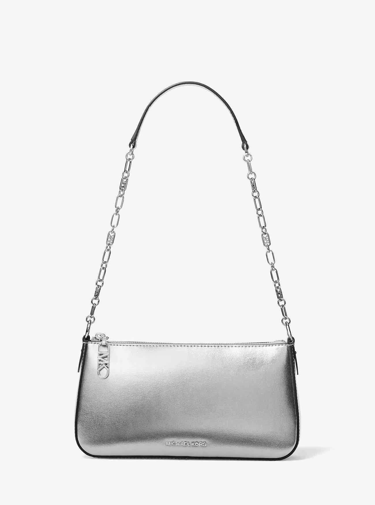 Empire Medium Metallic Läder Pochette