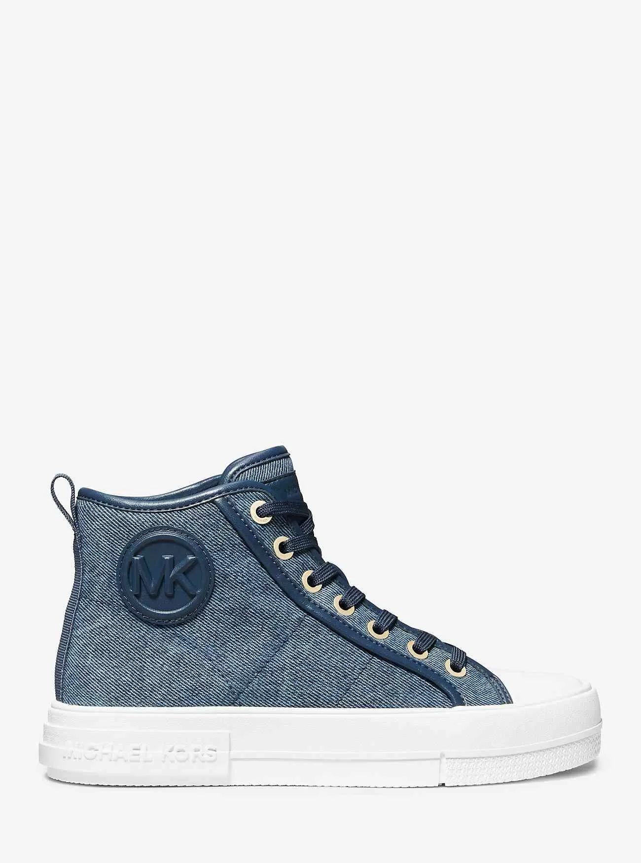 Evy Denim High-Top Sneaker