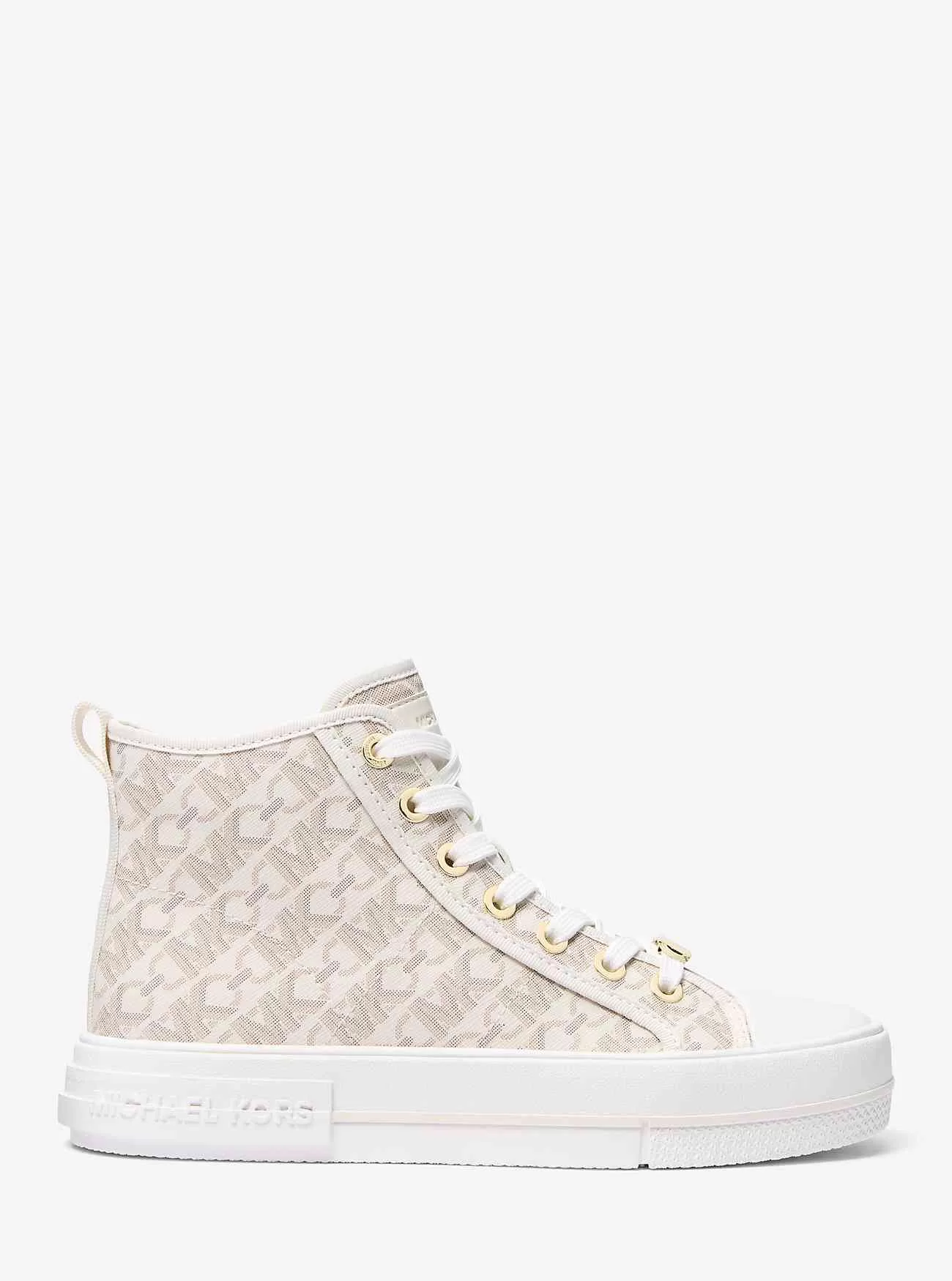 Evy Empire Monogram High-Top Sneaker