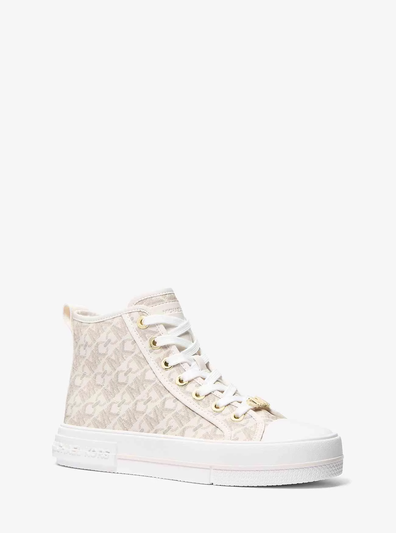 Evy Empire Monogram High-Top Sneaker