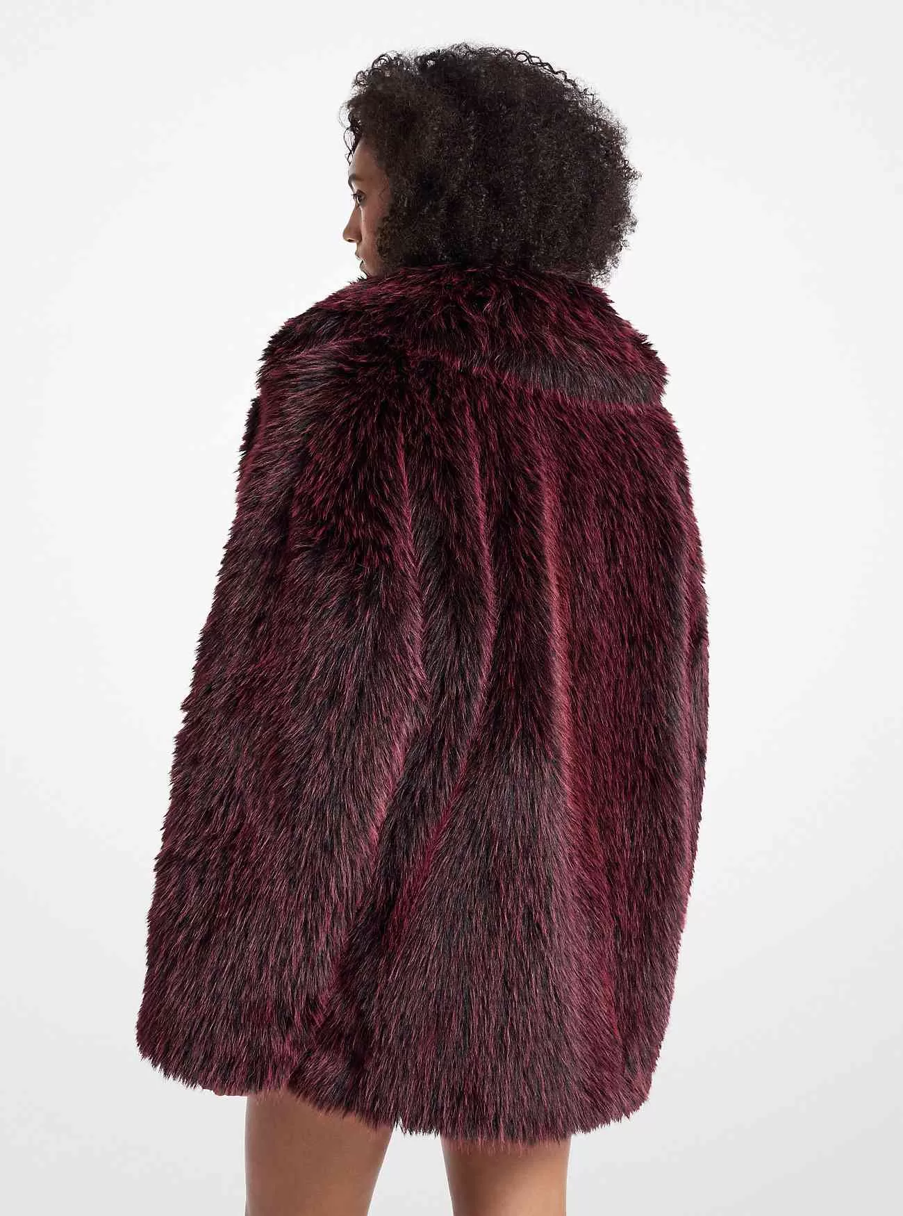 Faux Fur Peacoat Faux Fur Peacoat