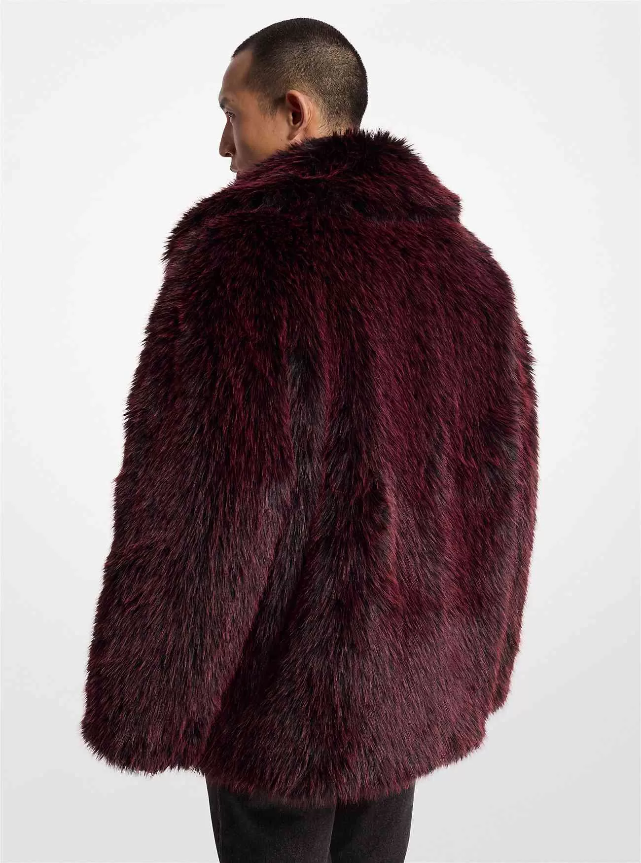 Faux Fur Peacoat Faux Fur Peacoat