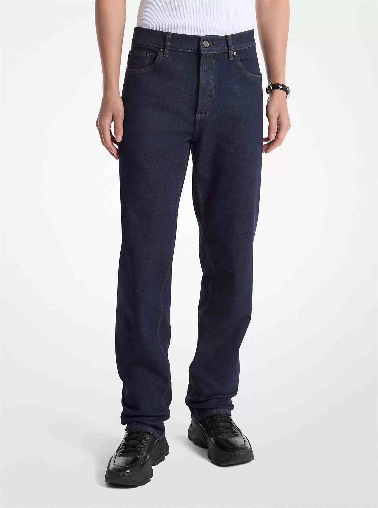 Finn Straight-Fit Stretch Jeans