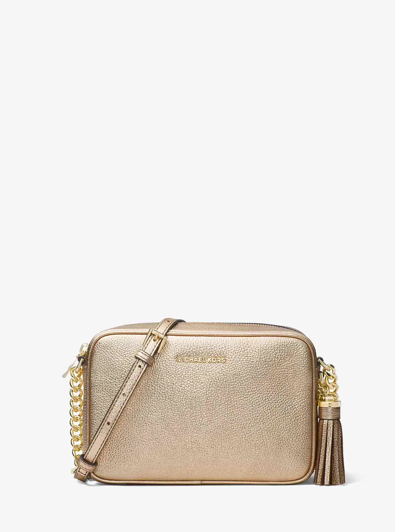 Ginny Metallic Läder Crossbody