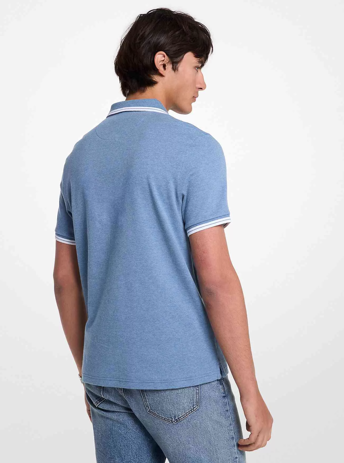 Greenwich bomullspikétröja