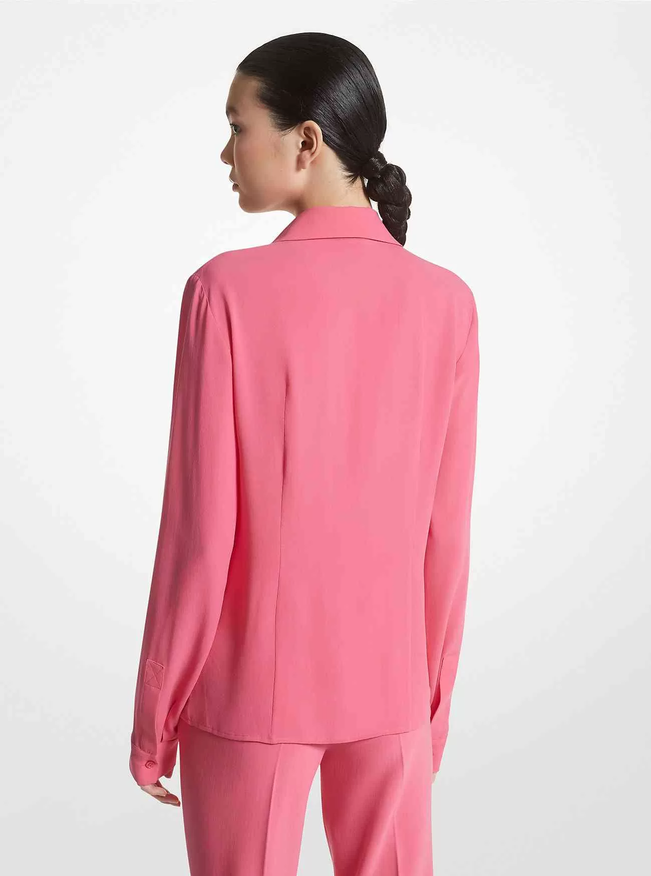 Hansen Georgette-skjorta i siden