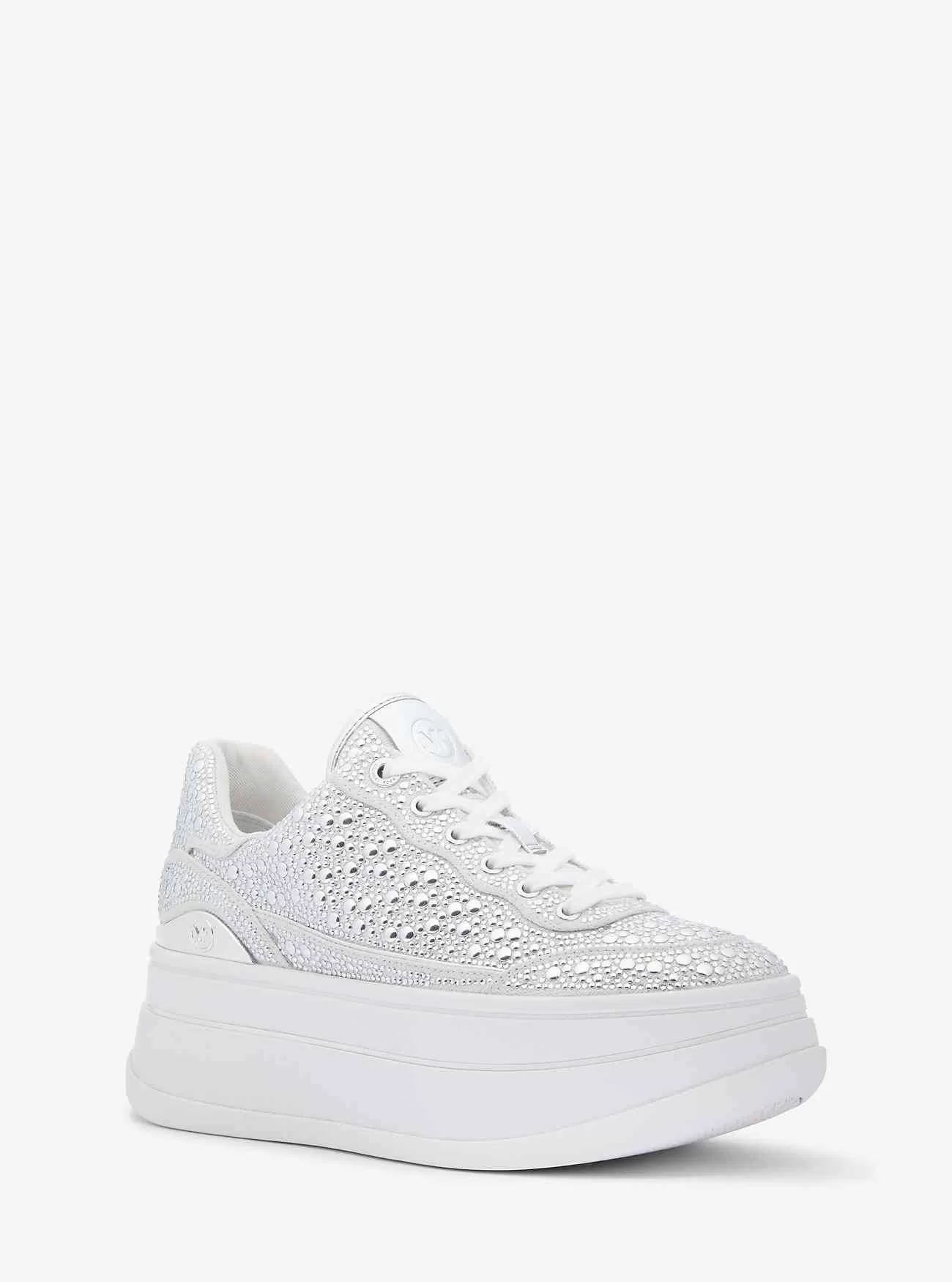 Hayes Dubbade Linen Blend Platform Sneaker