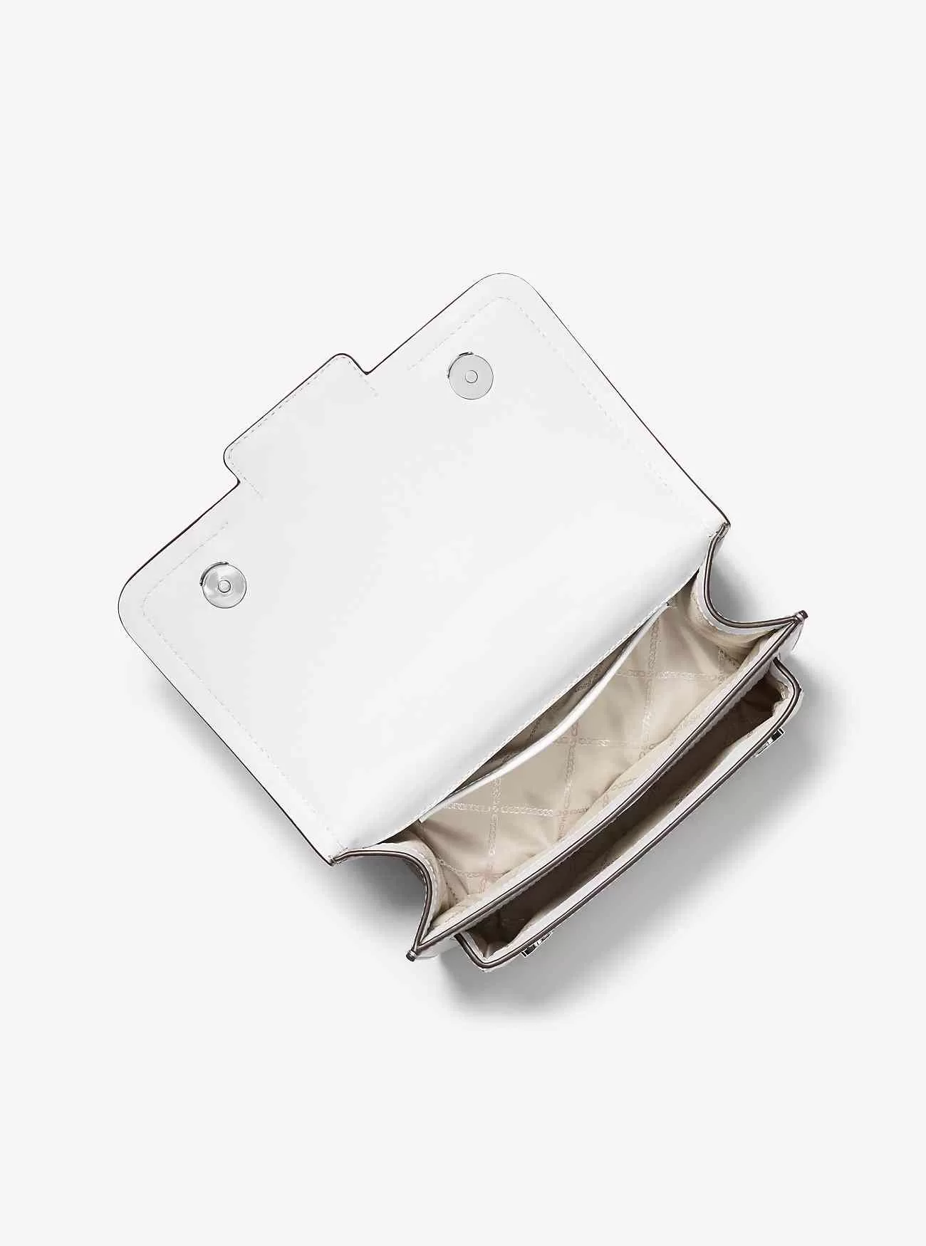 Heather Large Color-Block Läder Axelväska