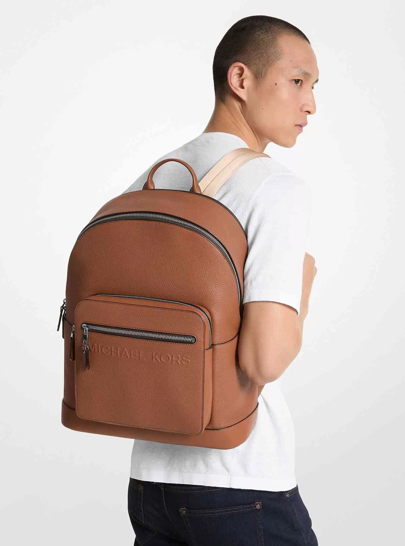 Hudson Commuter-ryggsäck i läder Hudson Commuter-ryggsäck i läder