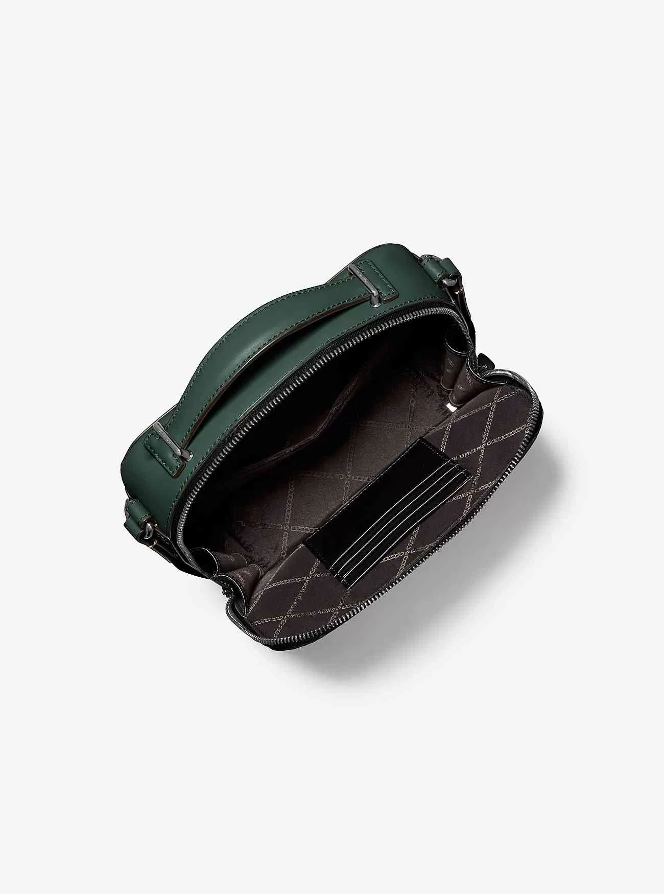 Hudson Crocodile Läder Crossbody-väska med präglat läder