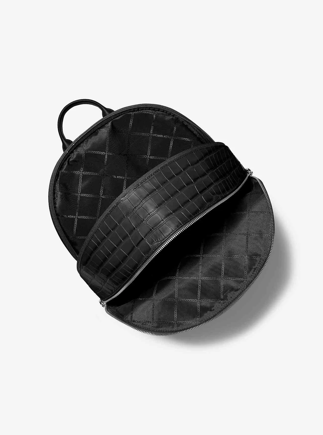 Hudson Crocodile Relief Commuter-ryggsäck i läder