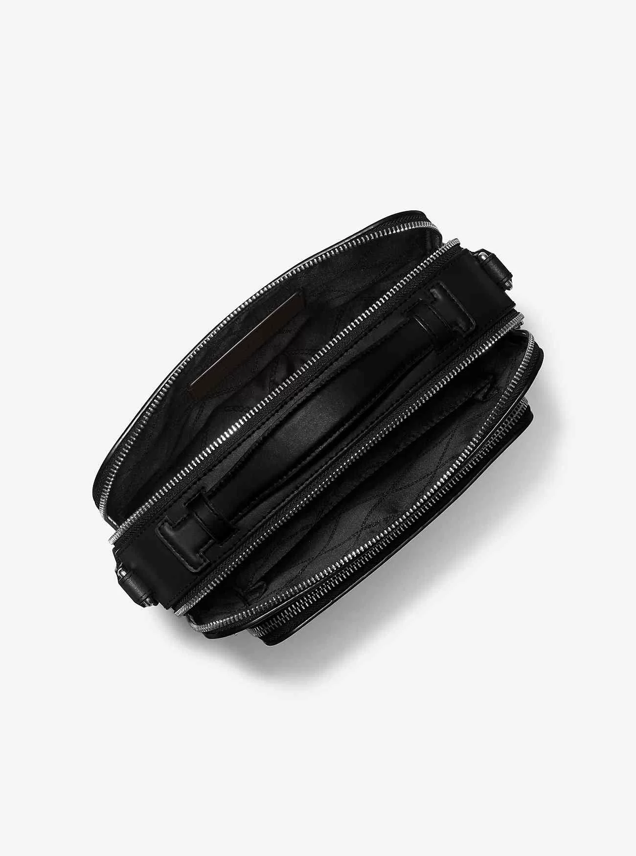 Hudson Pebbled Läder Crossbody-väska