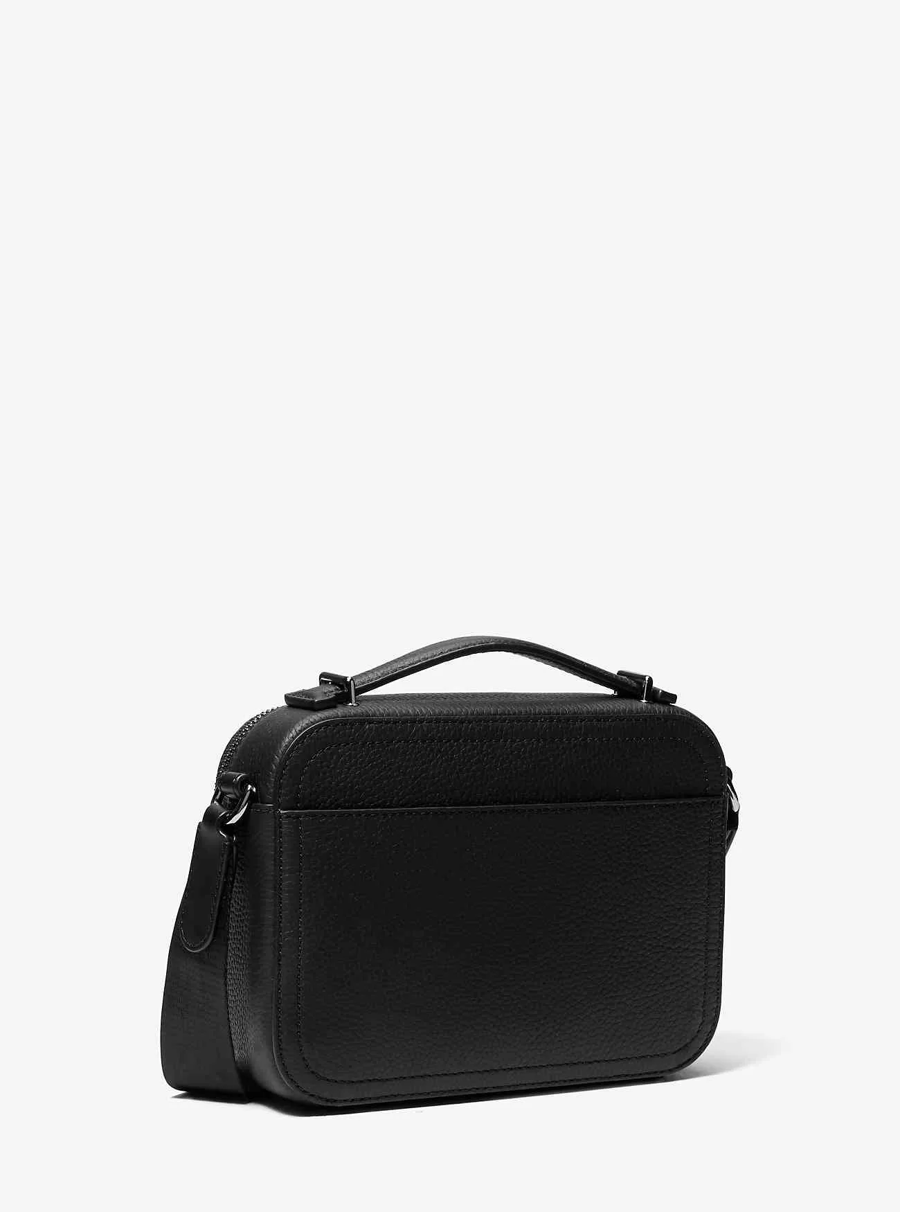 Hudson Pebbled Läder Crossbody-väska Hudson Pebbled Läder Crossbody-väska