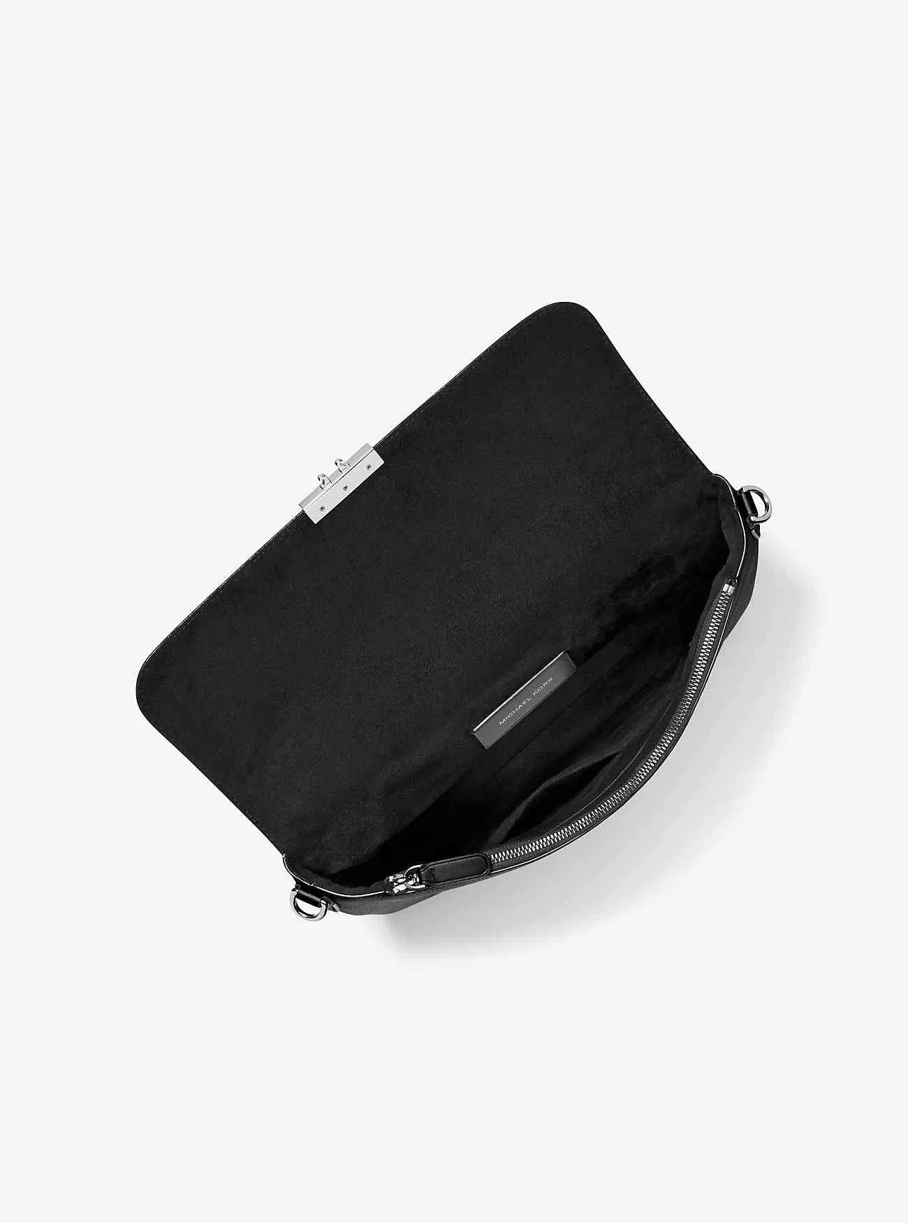 Hudson Pebbled Läder Portfölj