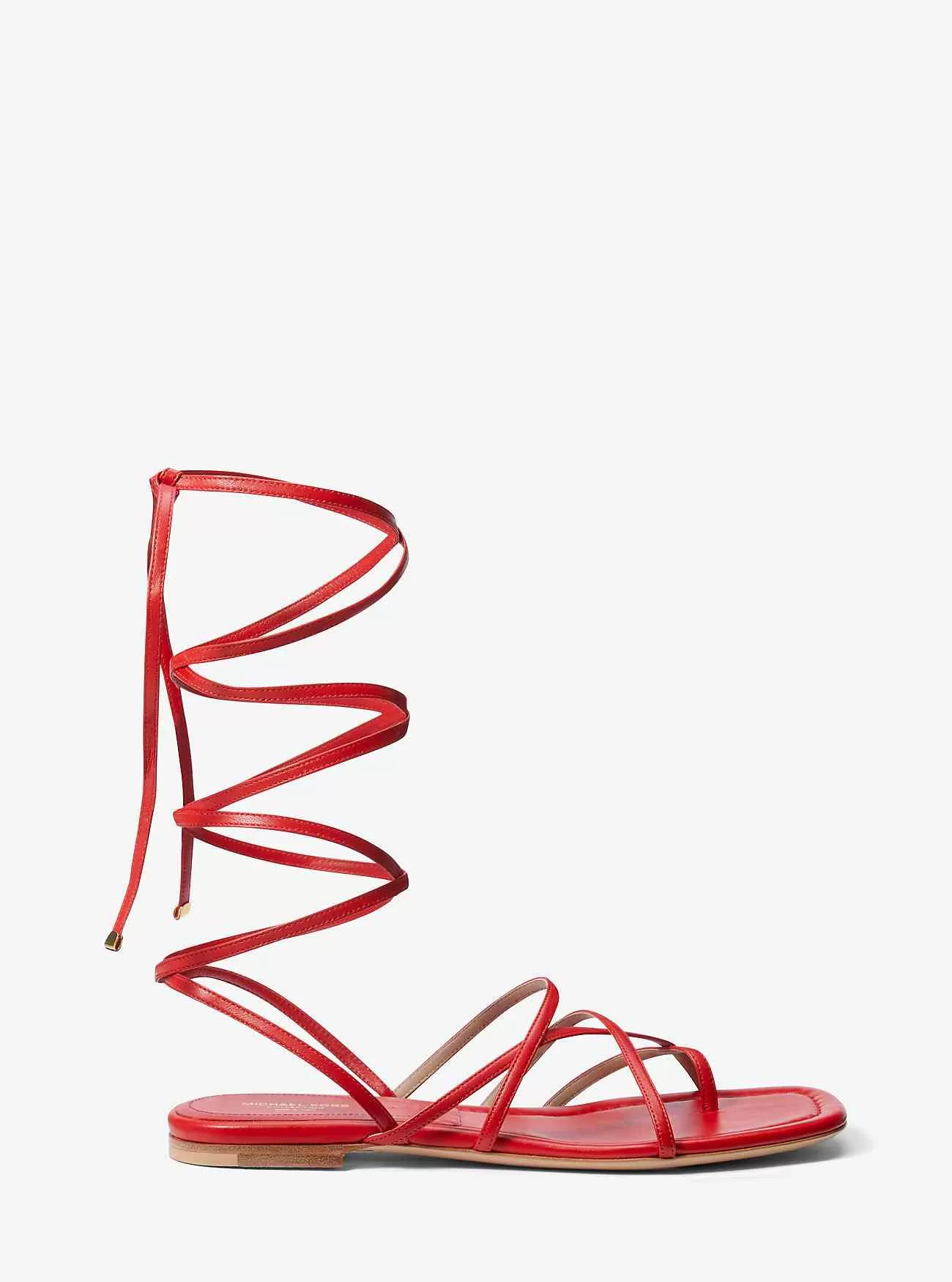 Jade läder Gladiator Sandal