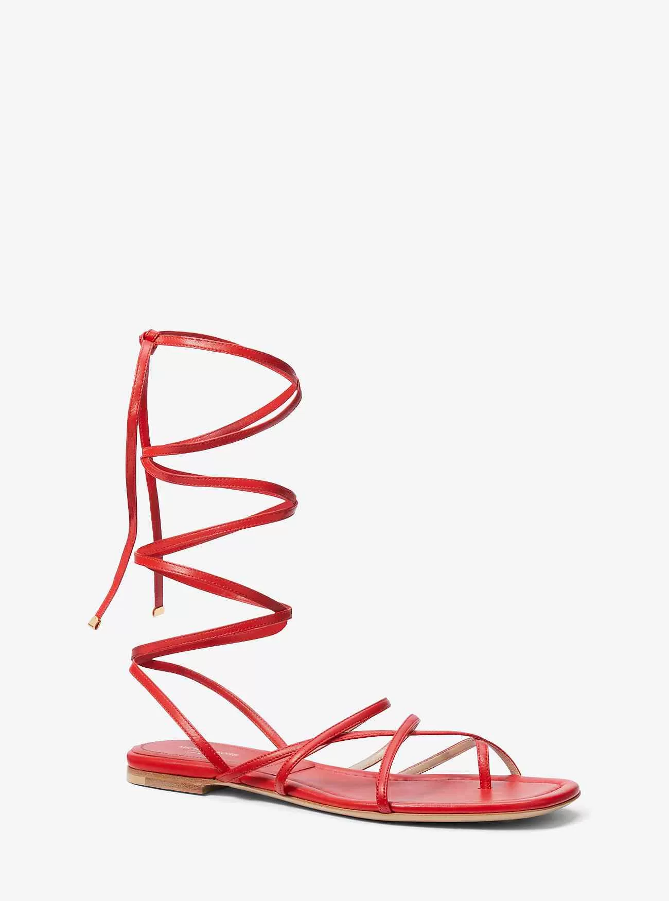 Jade läder Gladiator Sandal