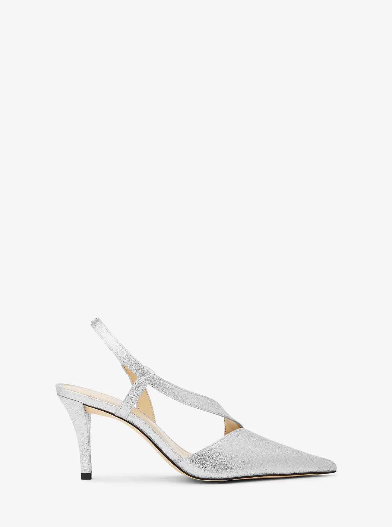 Jaida Glitter Utsmyckad Läder Pump