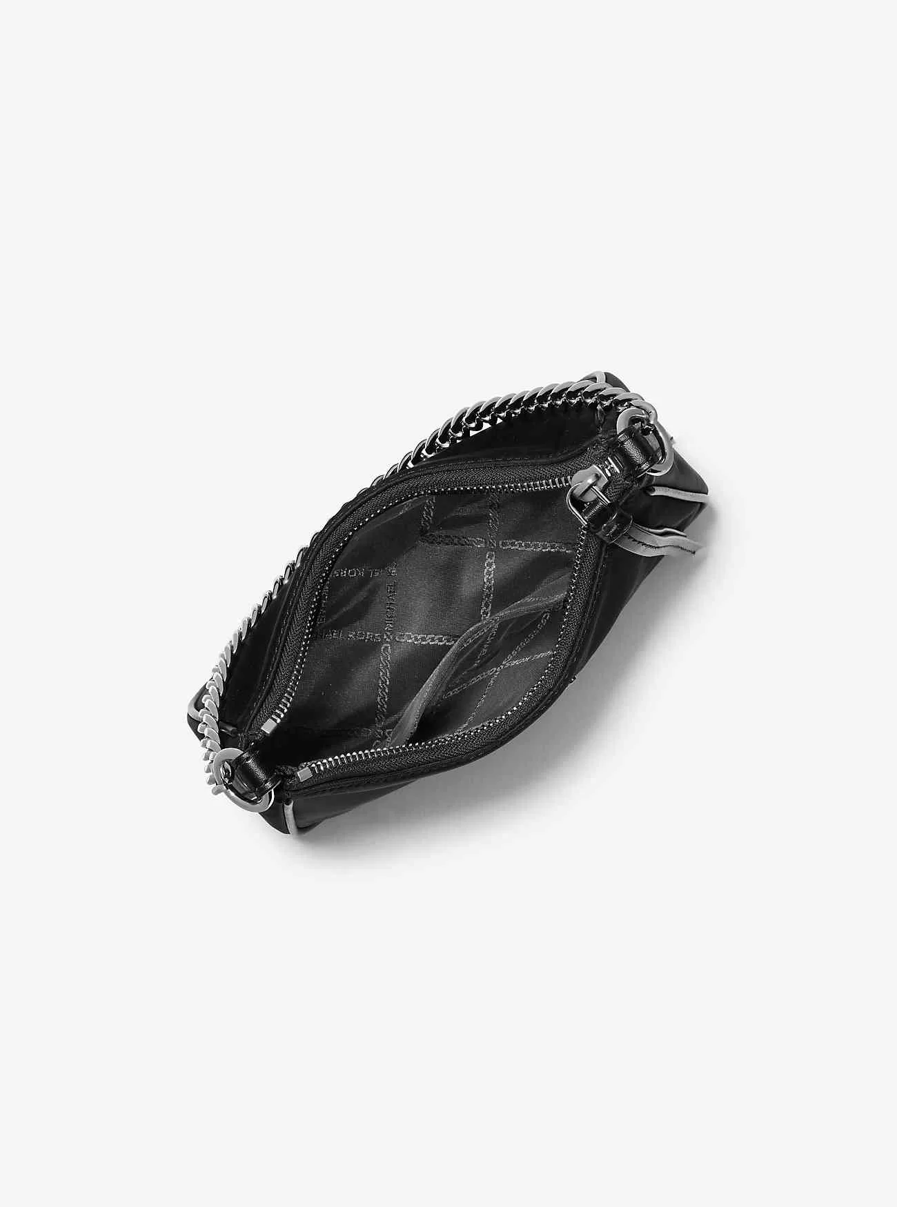 Jet Set Charm Liten Nylon Gabardine Pochette