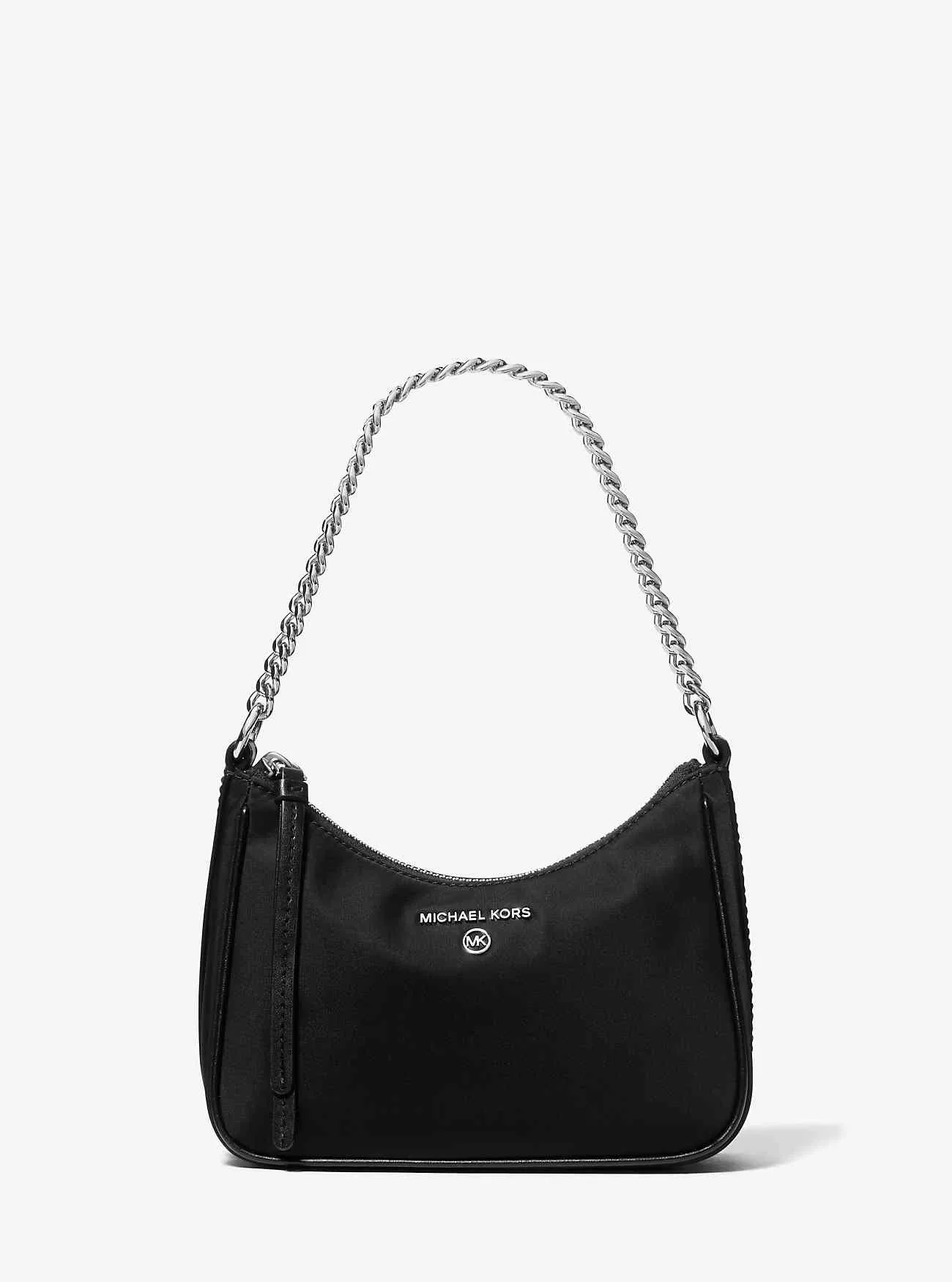 Jet Set Charm Liten Nylon Gabardine Pochette
