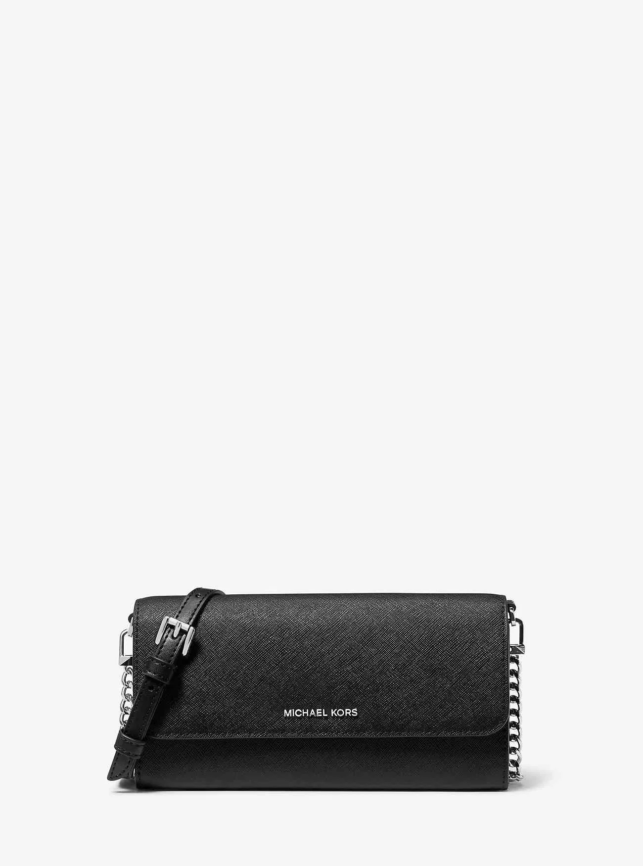 Jet Set Large Saffiano Leather 2-in-1 Convertible Crossbody Bag