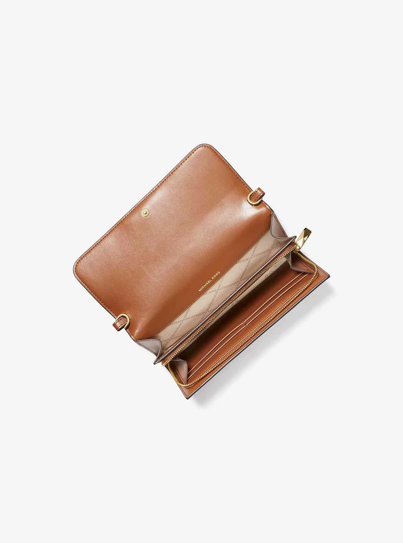 Jet Set Large Saffiano Leather Convertible Crossbody Bag