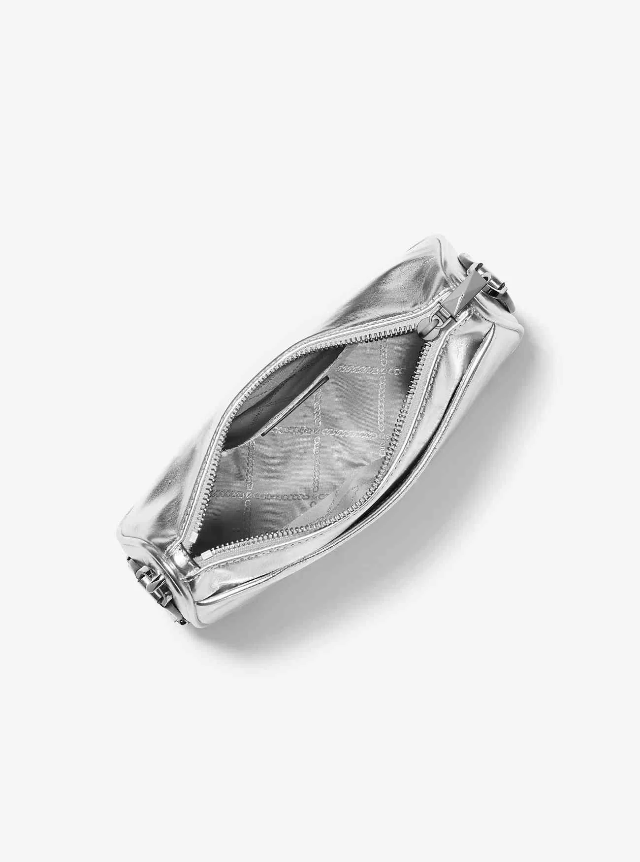 Jet Set Medium Metallic Läder Crossbody-väska med fodral för Apple AirPods Pro®