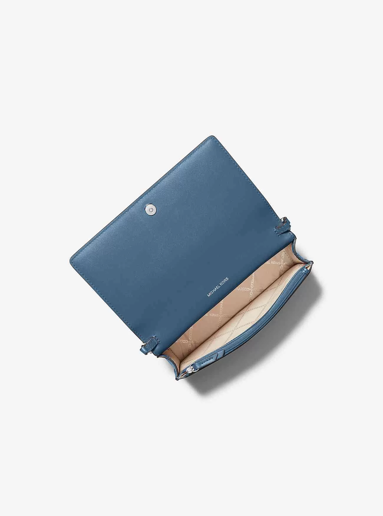 Jet Set Medium Pebbled Läder Crossbody-väska